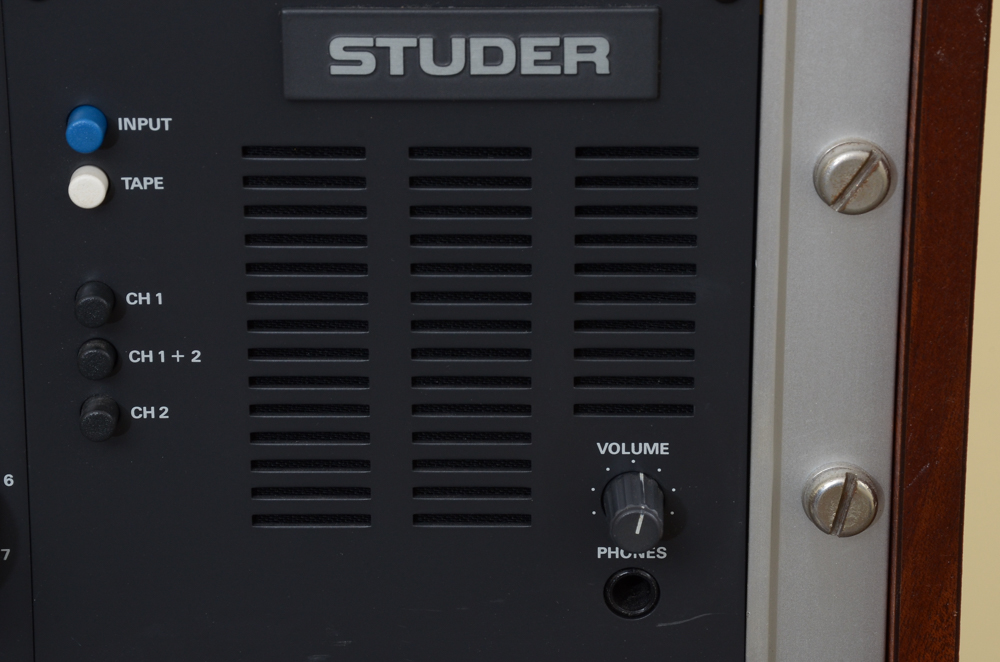 Studer Model A810 Studio Reel to Reel Tape Recorder