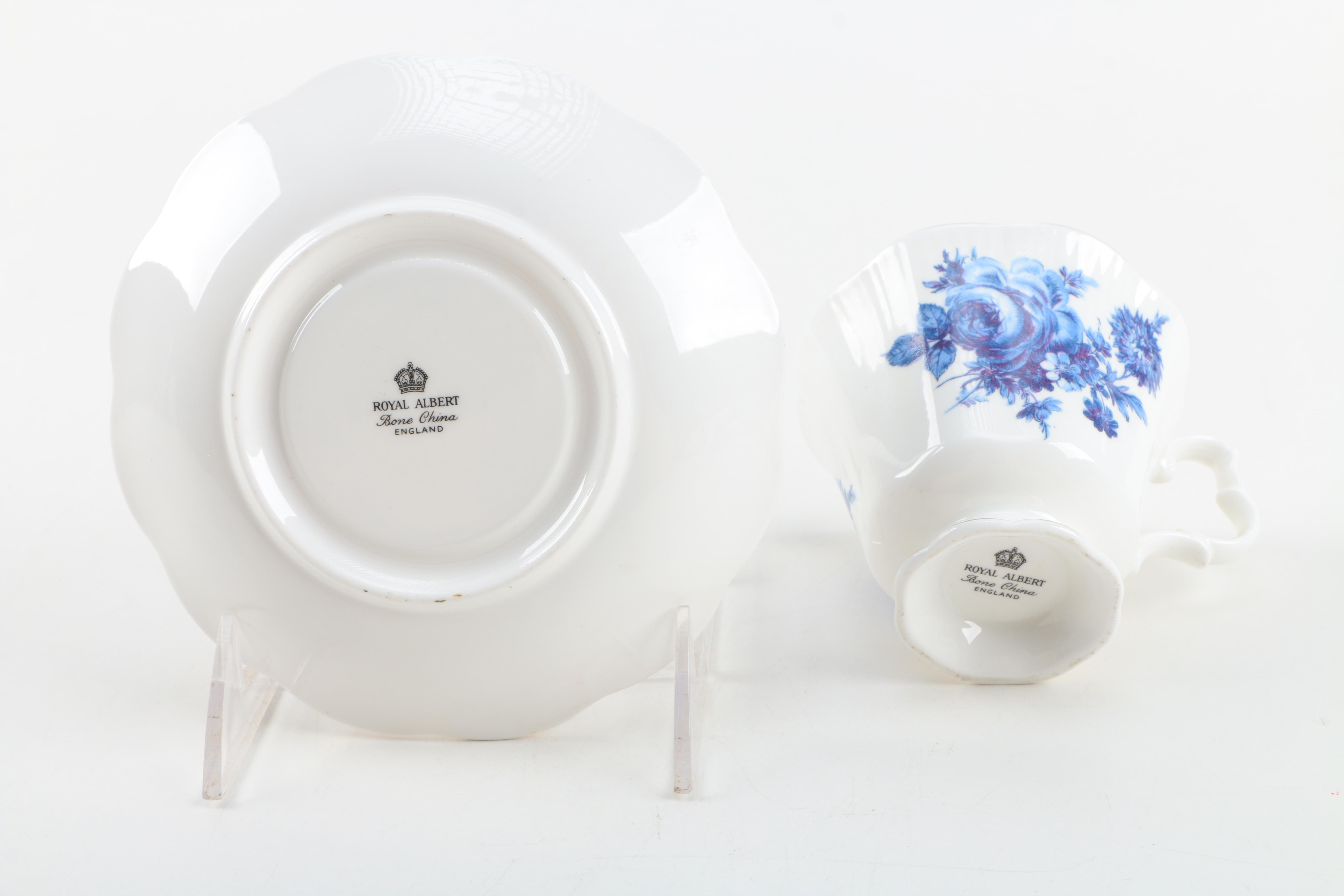 Porcelain Teacup and Saucer Assortment