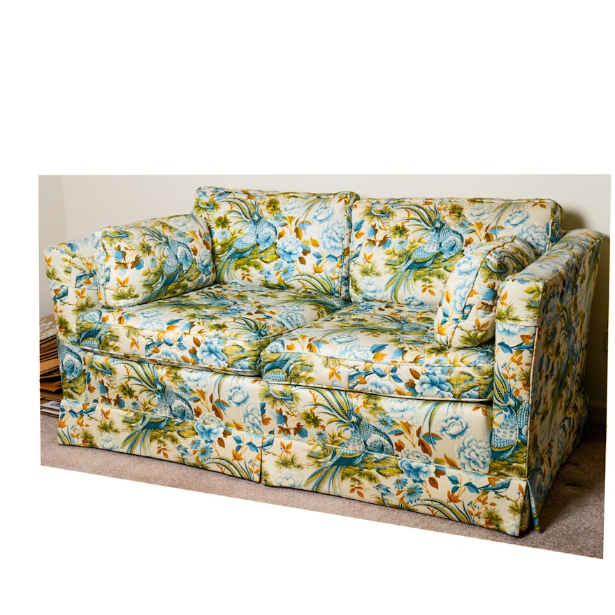 Floral Loveseat from "Traditional Classics" by Ethan Allen
