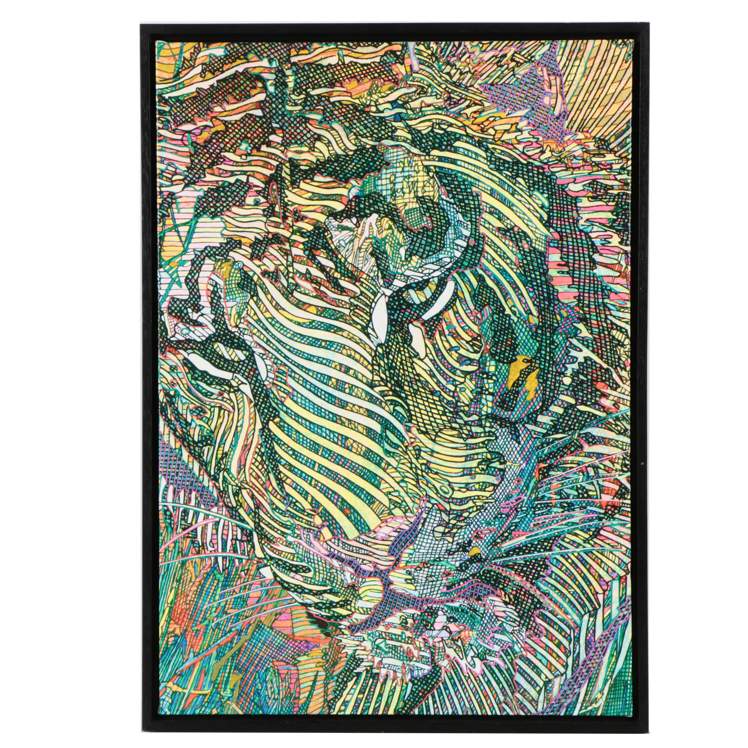 Guillaume Azoulay Limited Edition Giclee on Canvas "Tigris"