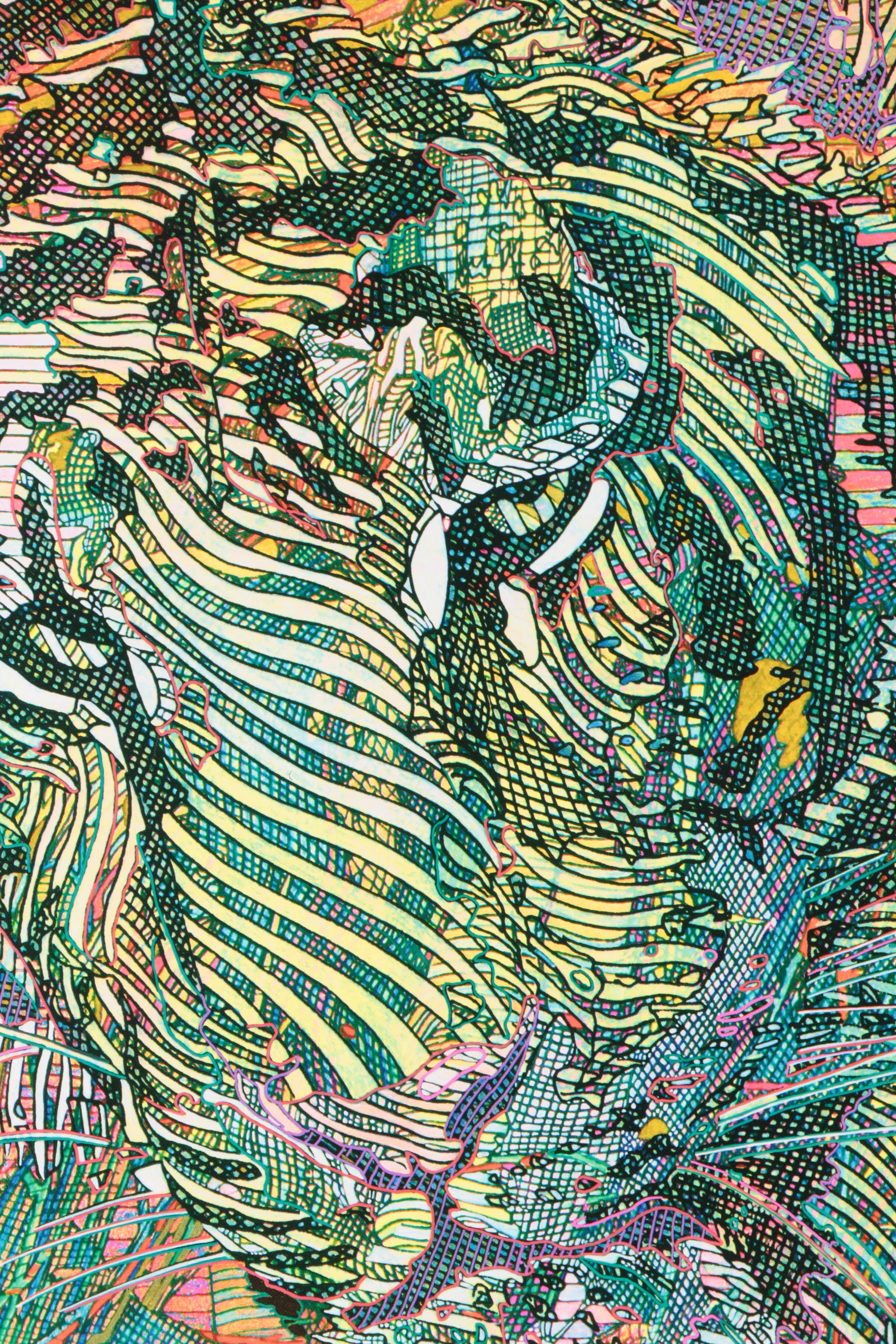 Guillaume Azoulay Limited Edition Giclee on Canvas "Tigris"