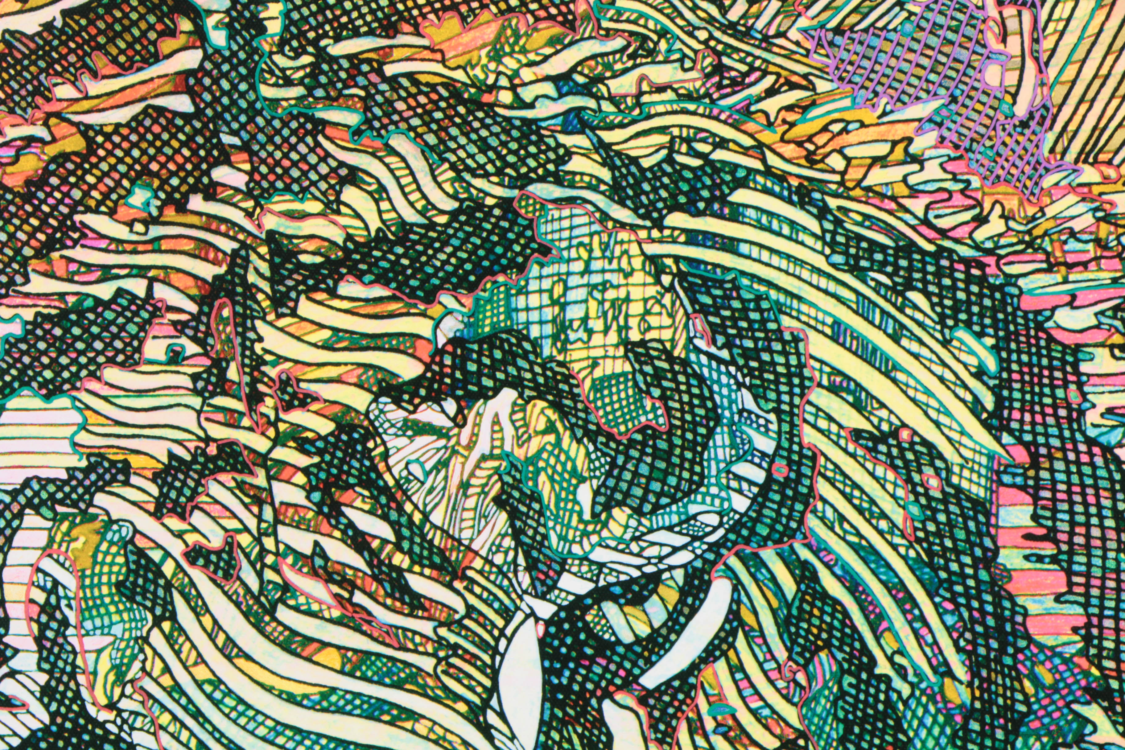 Guillaume Azoulay Limited Edition Giclee on Canvas "Tigris"