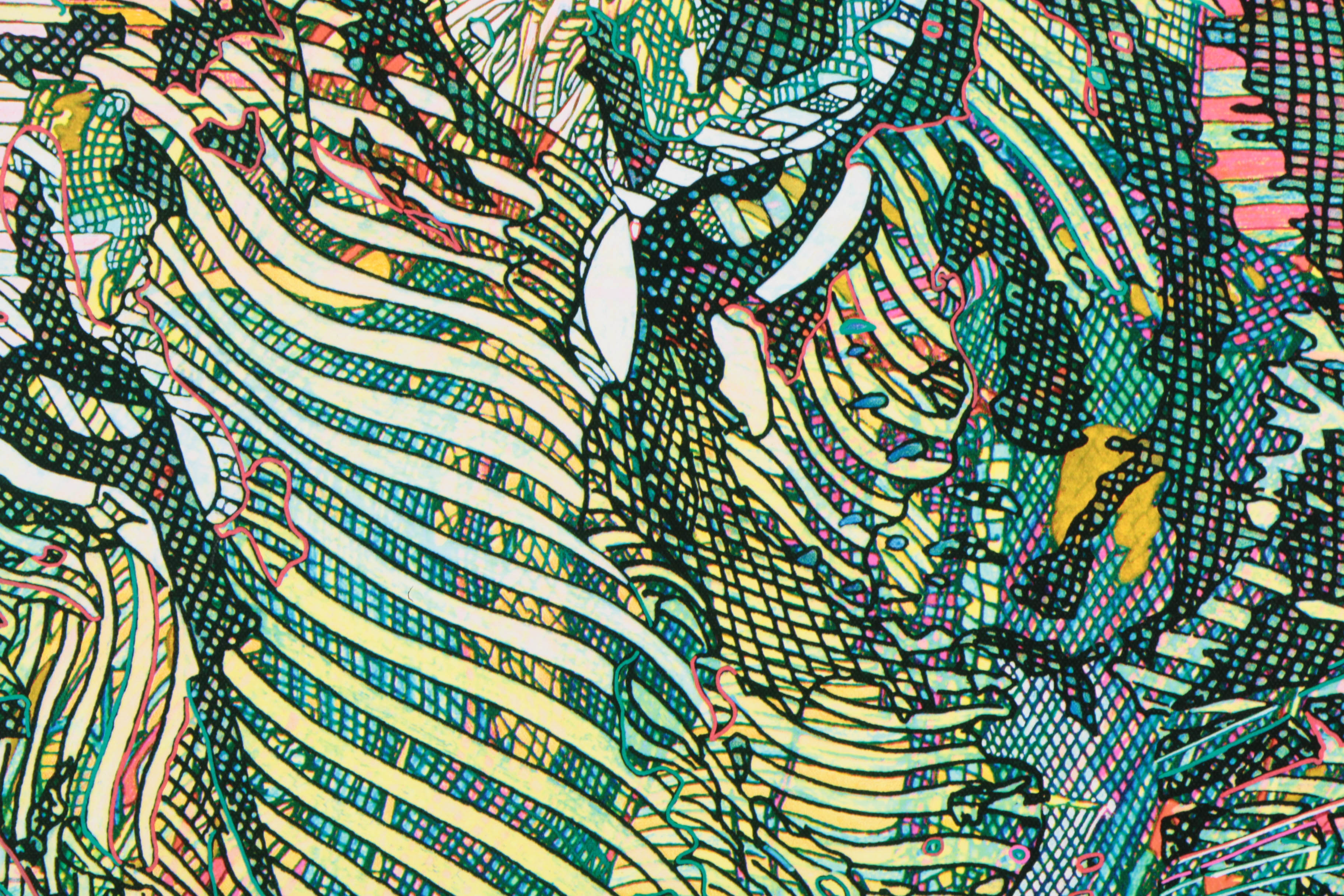 Guillaume Azoulay Limited Edition Giclee on Canvas "Tigris"