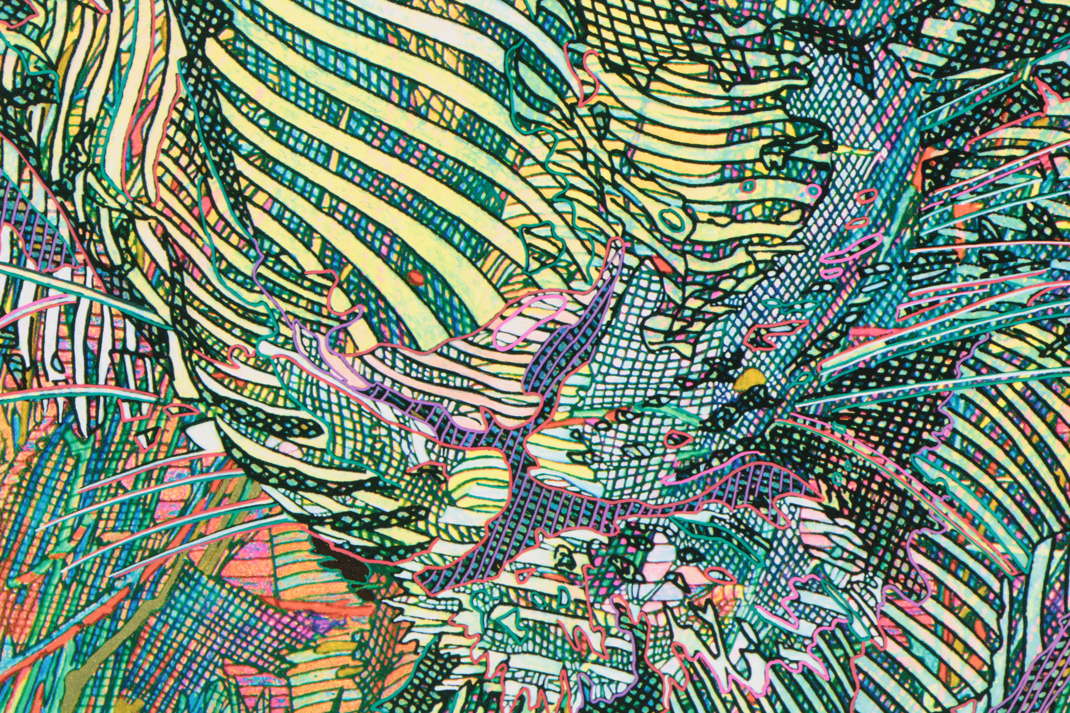 Guillaume Azoulay Limited Edition Giclee on Canvas "Tigris"