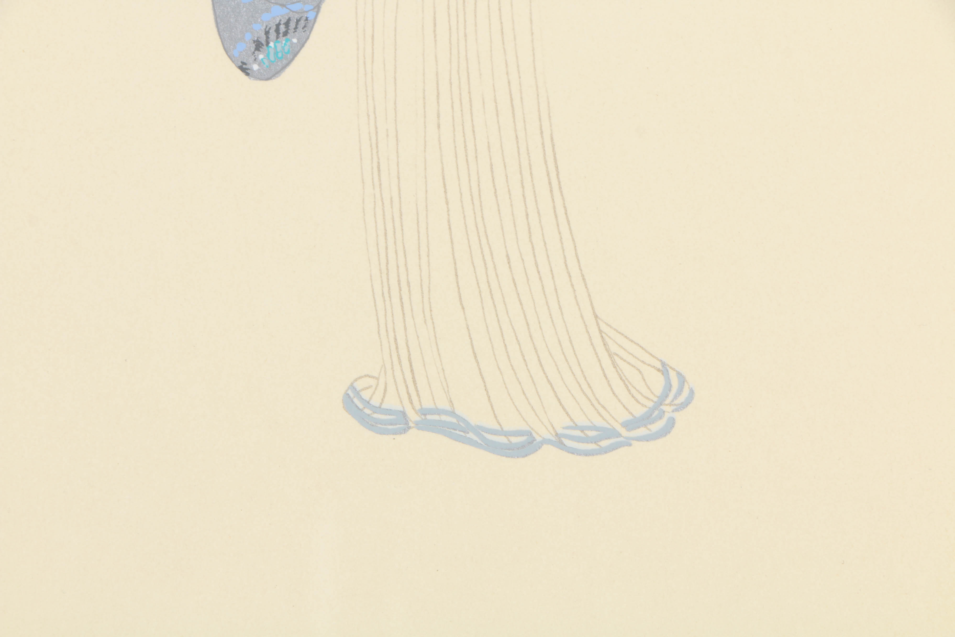 Erté Artist's Proof Lithograph on Paper of a Woman