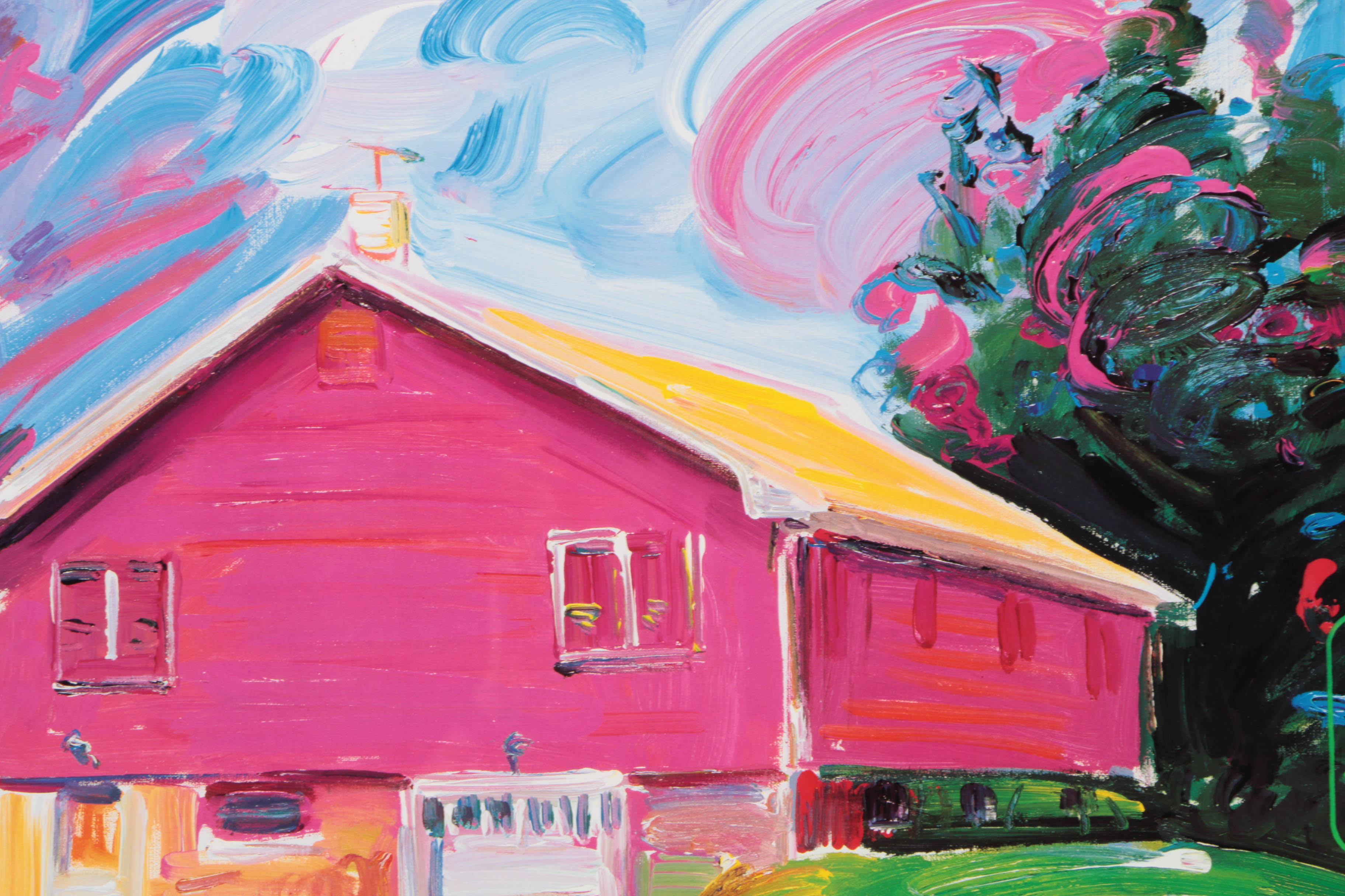 Peter Max Offset Lithograph Poster "The Band-Jericho"