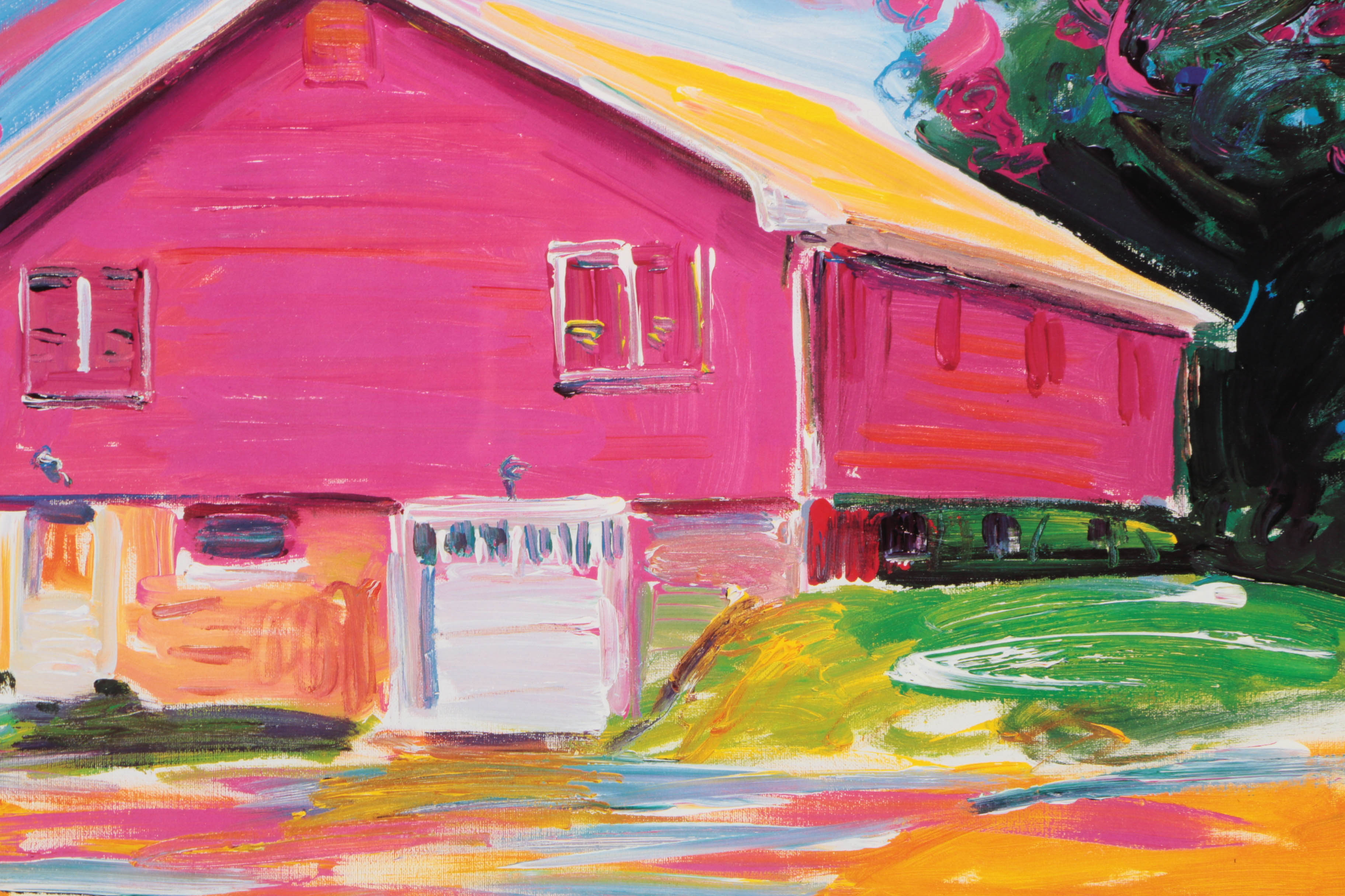 Peter Max Offset Lithograph Poster "The Band-Jericho"