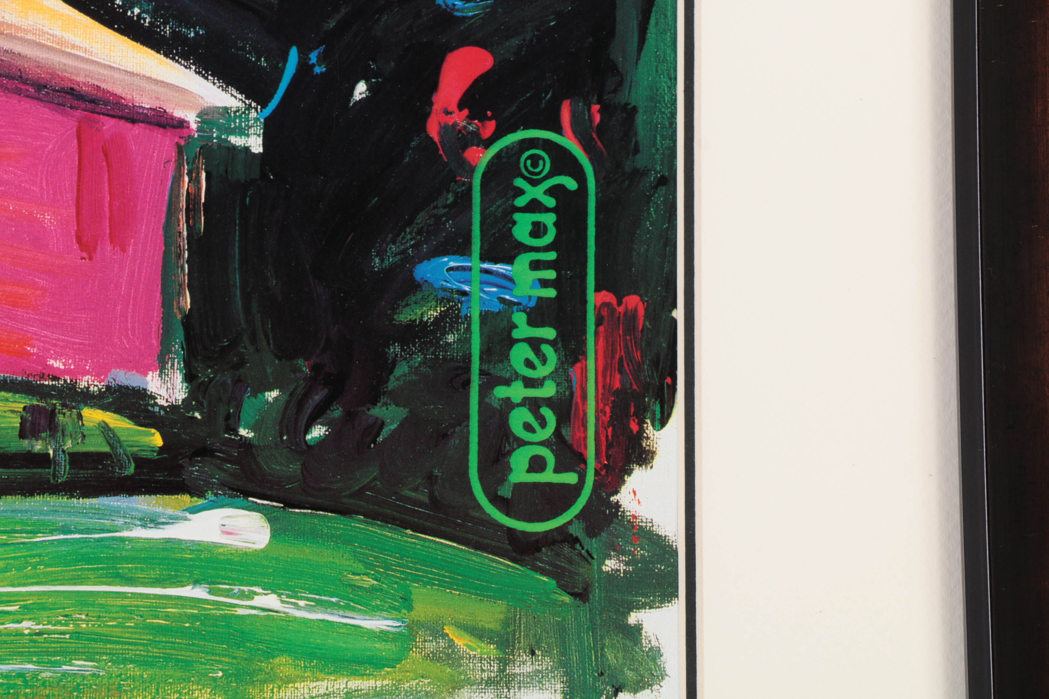 Peter Max Offset Lithograph Poster "The Band-Jericho"