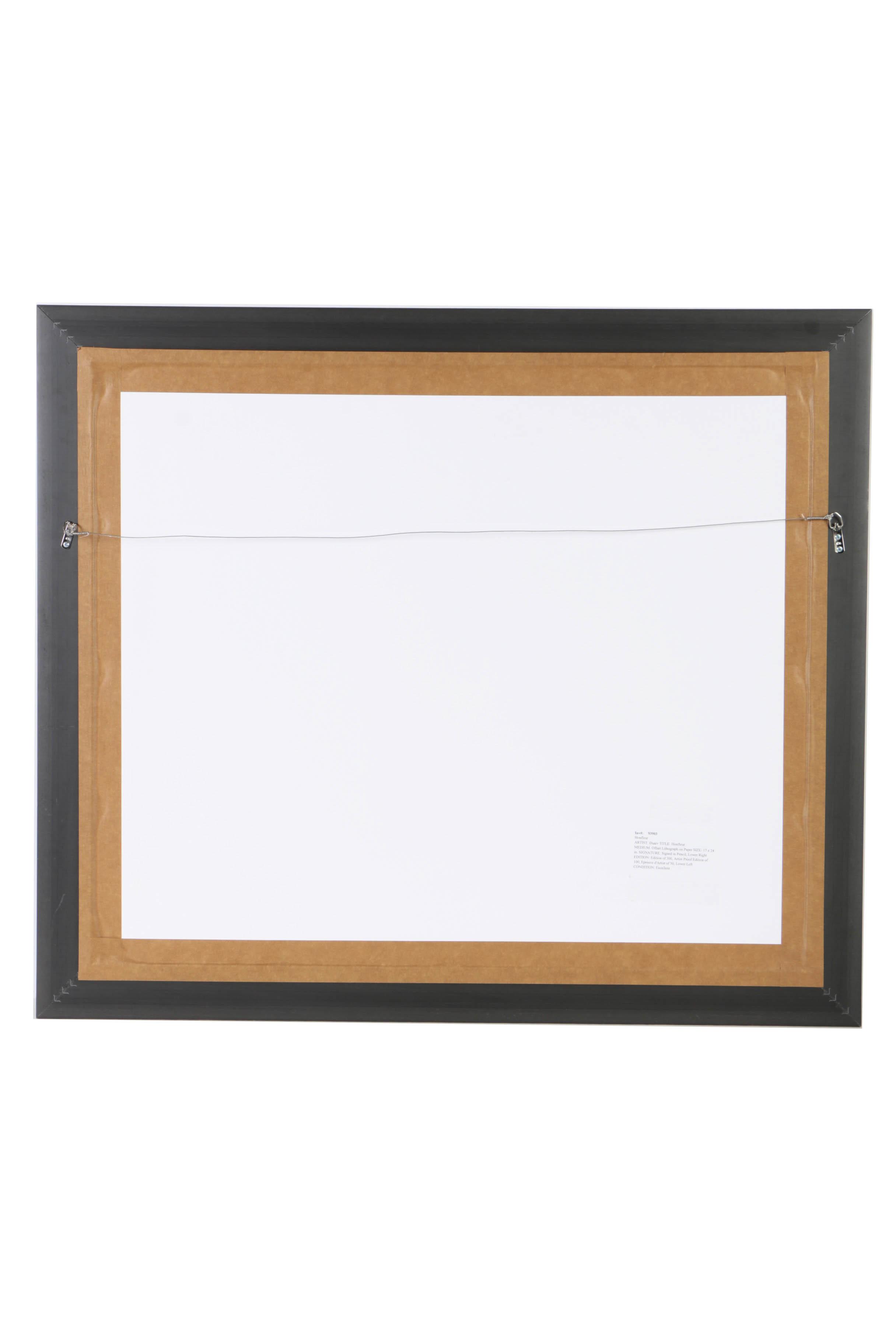 Duaiv Limited Edition Offset Lithograph on Paper "Honfleur"