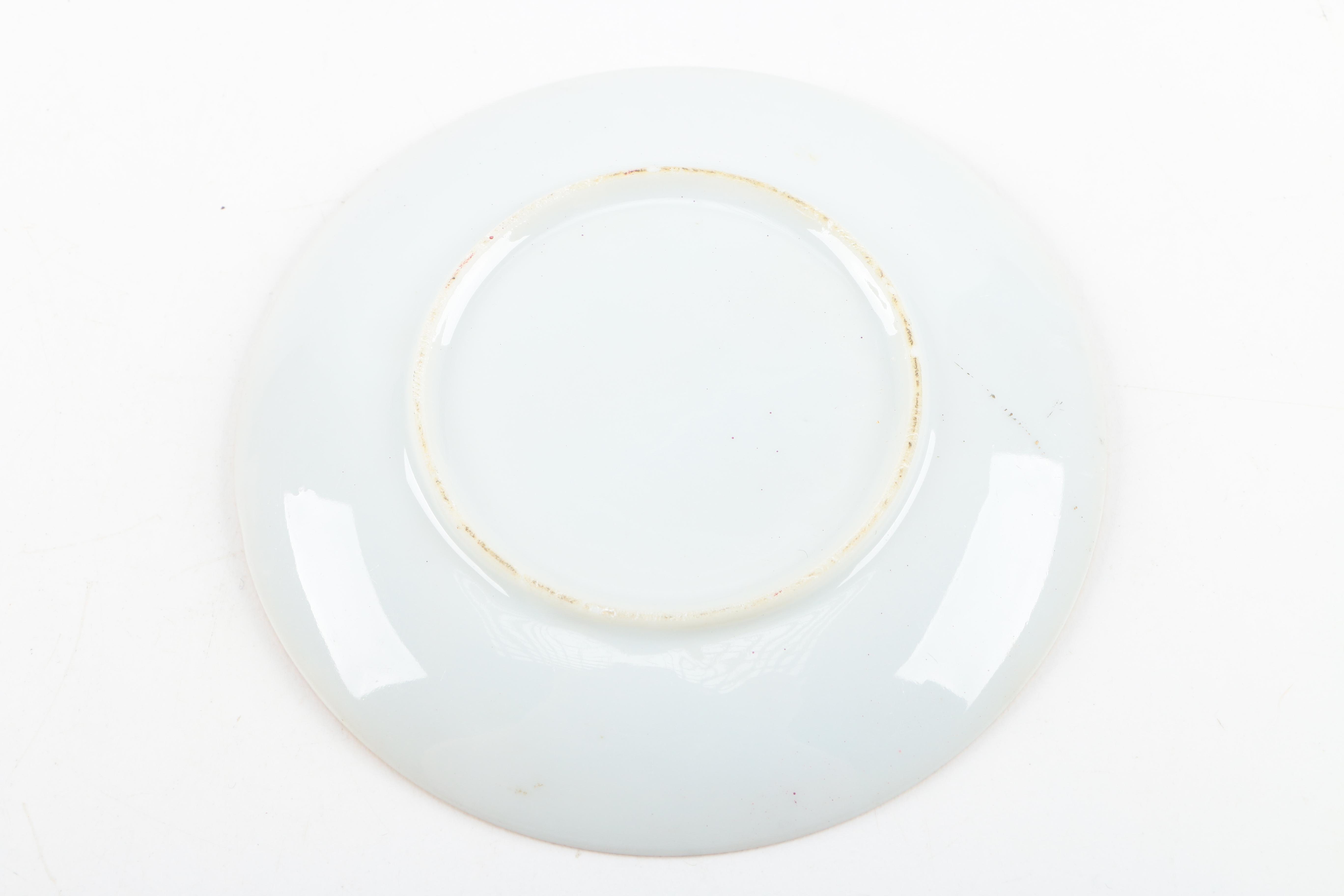 Hand Decorated Porcelain Cups and Saucers