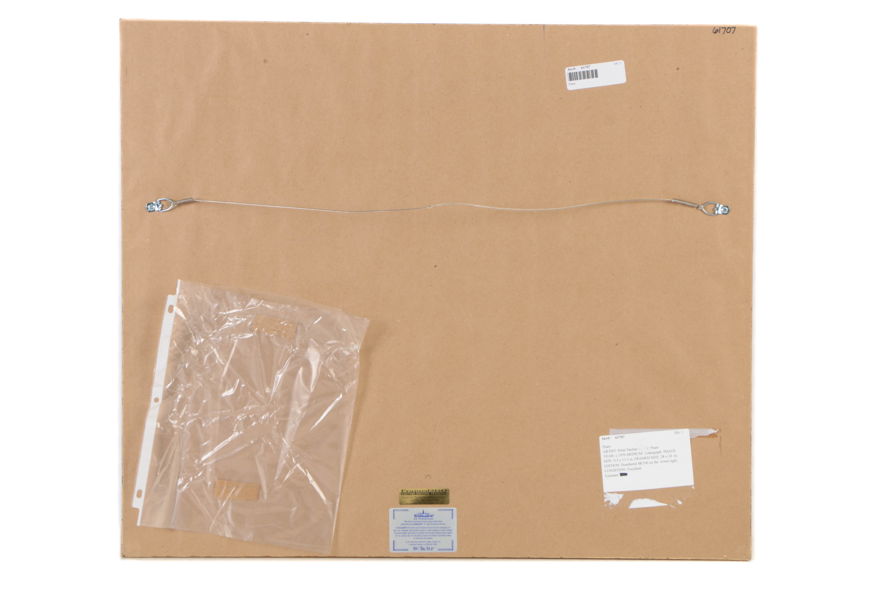 Peter Dechar Limited Edition Giclee on Paper "Pears"