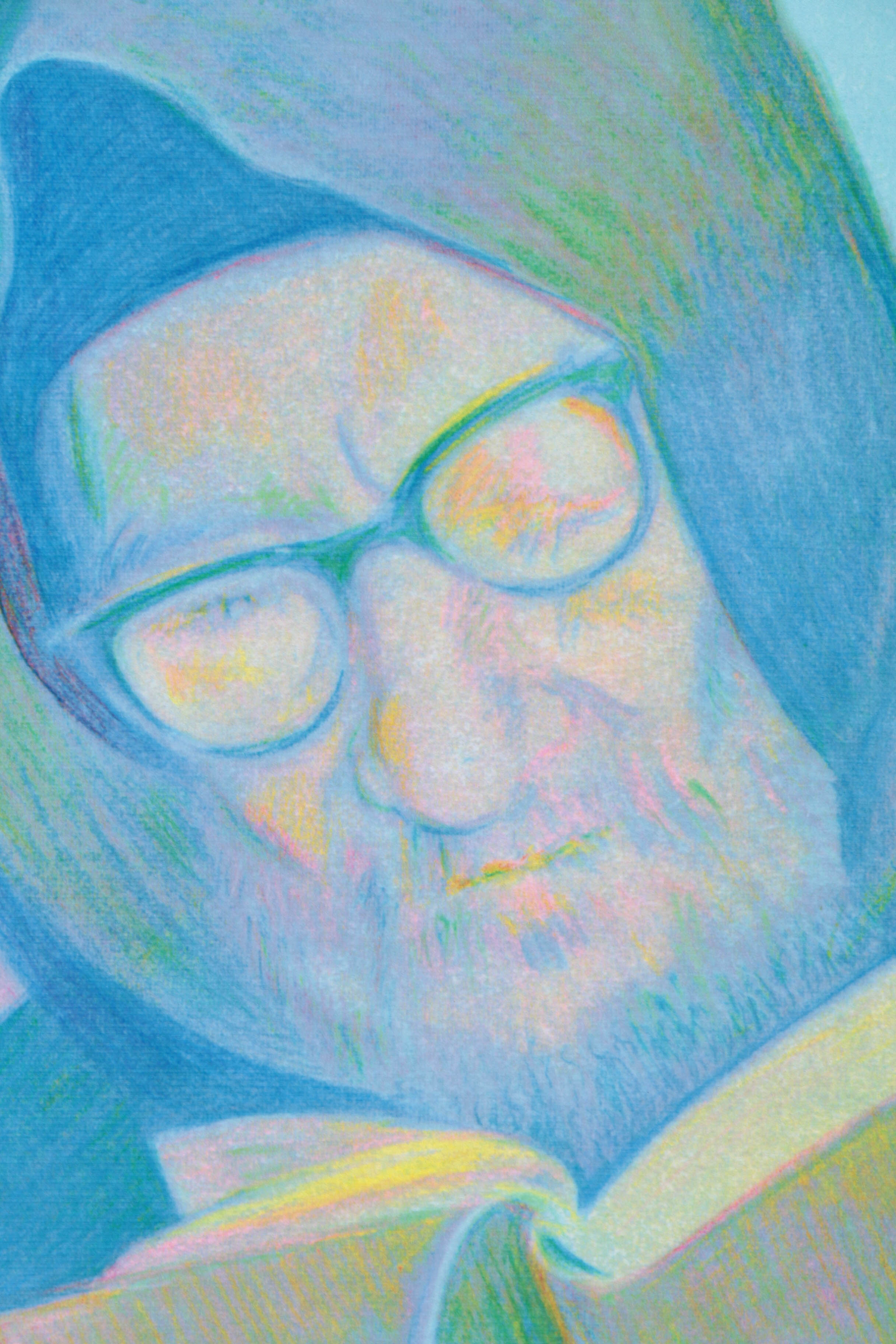 Guillaume Azoulay Limited Edition Giclee on Canvas "Tzadik"