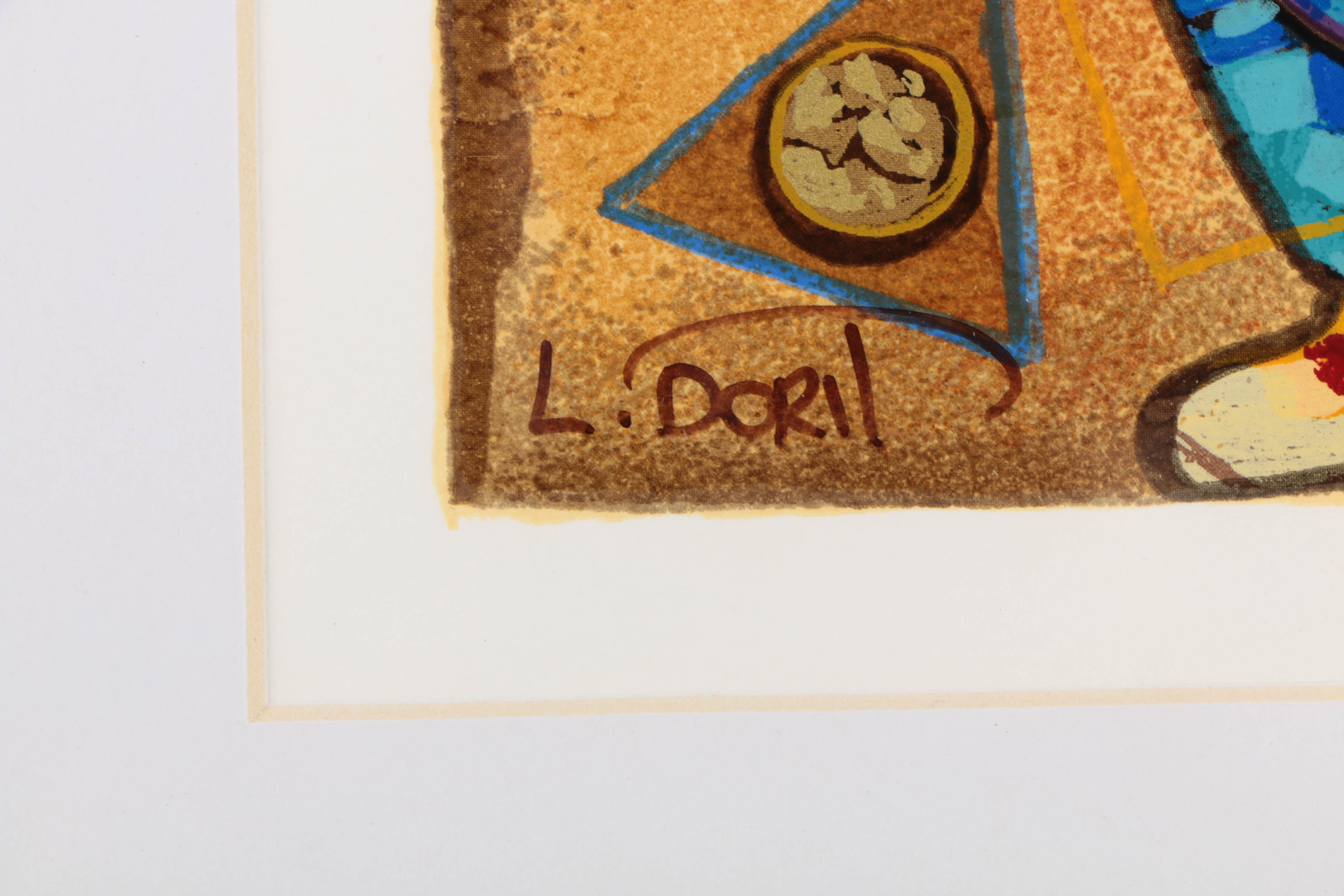 Dorit Levi Limited Edition Serigraph on Paper "Strike a Note"