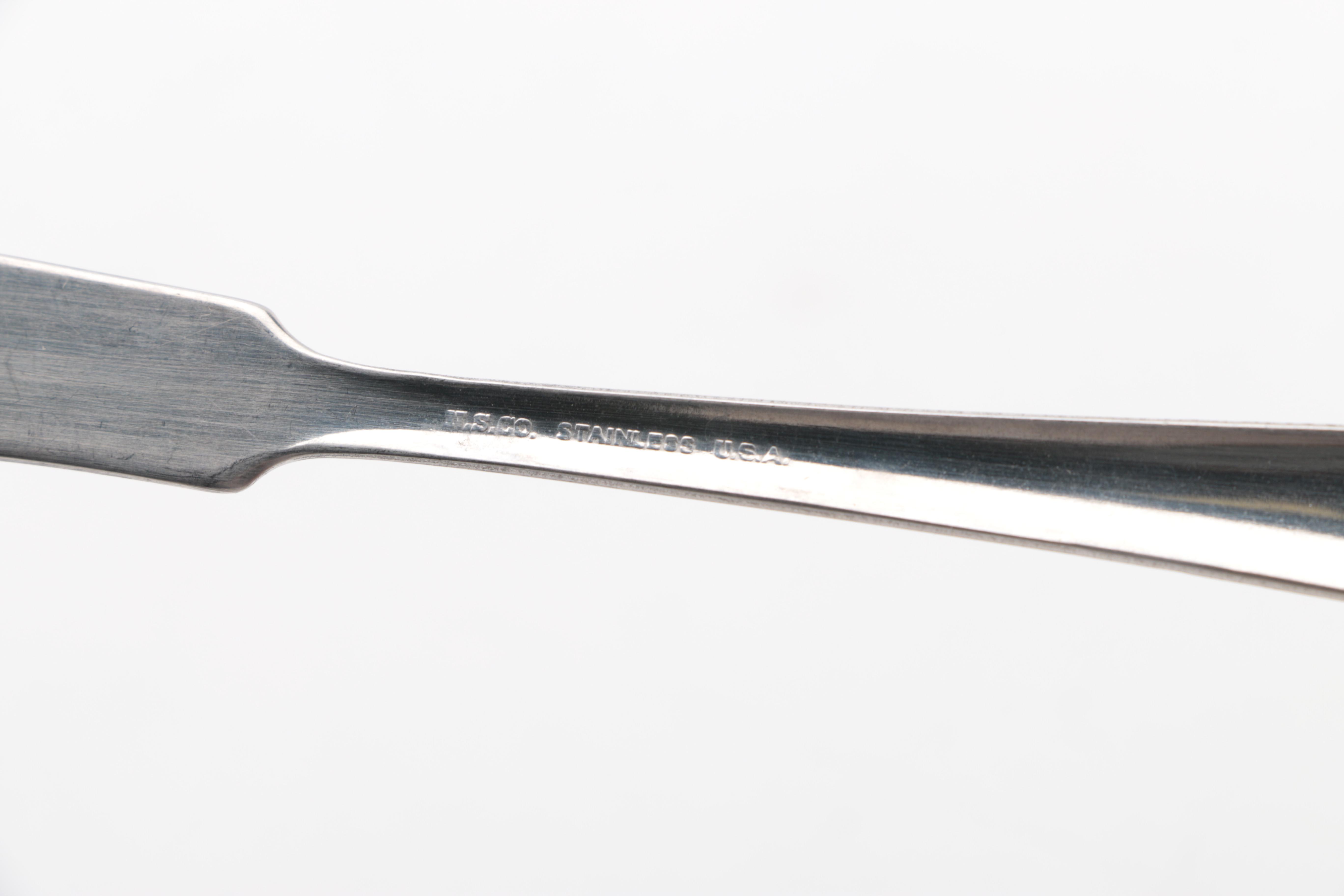 Silver Plate and Stainless Steel Flatware Including Bonny