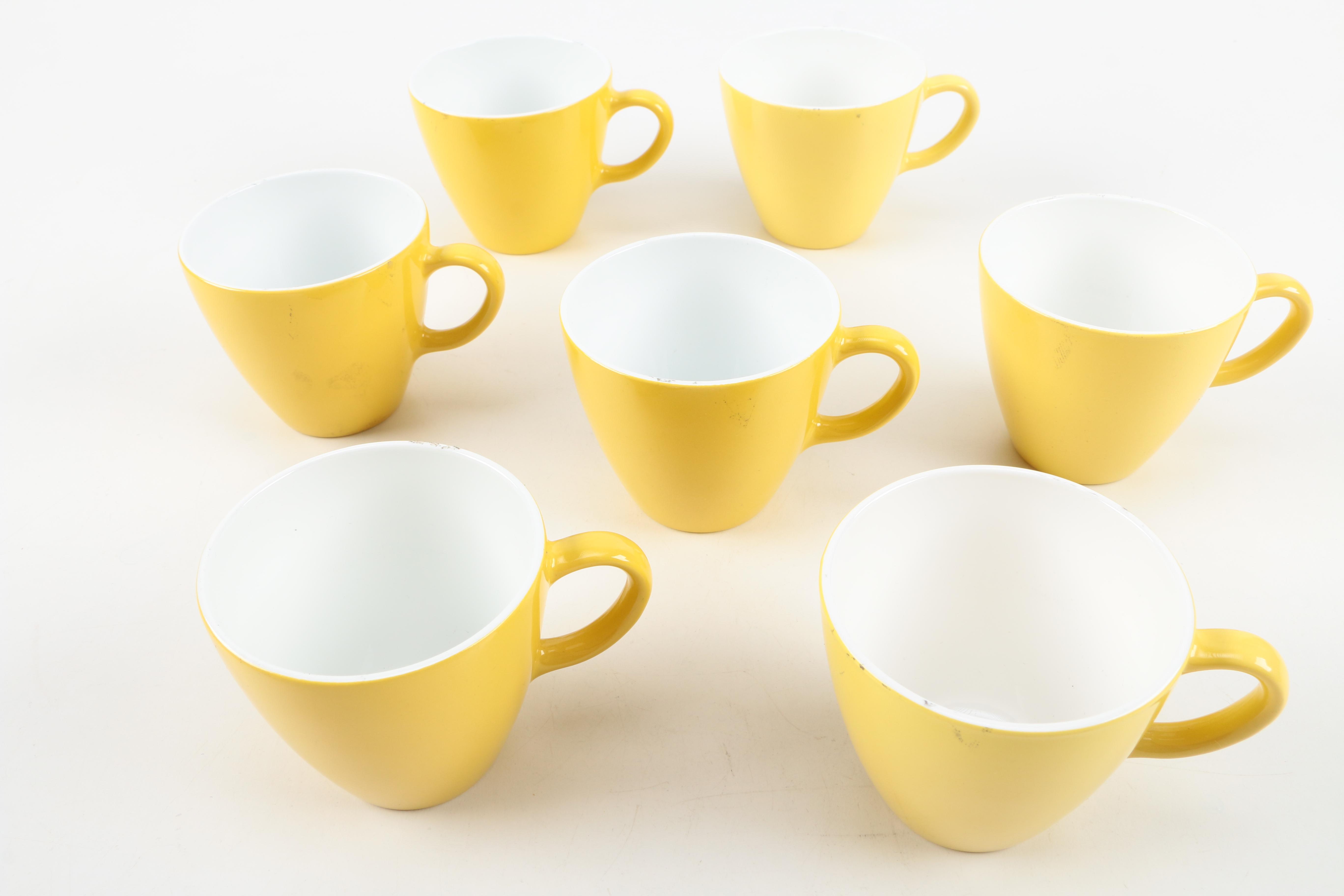 Centura by Corning "Summerhill" Ceramic Teacup and Saucer Set