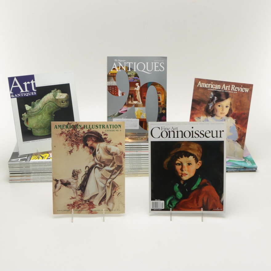 Collection of Art and Antique Magazines