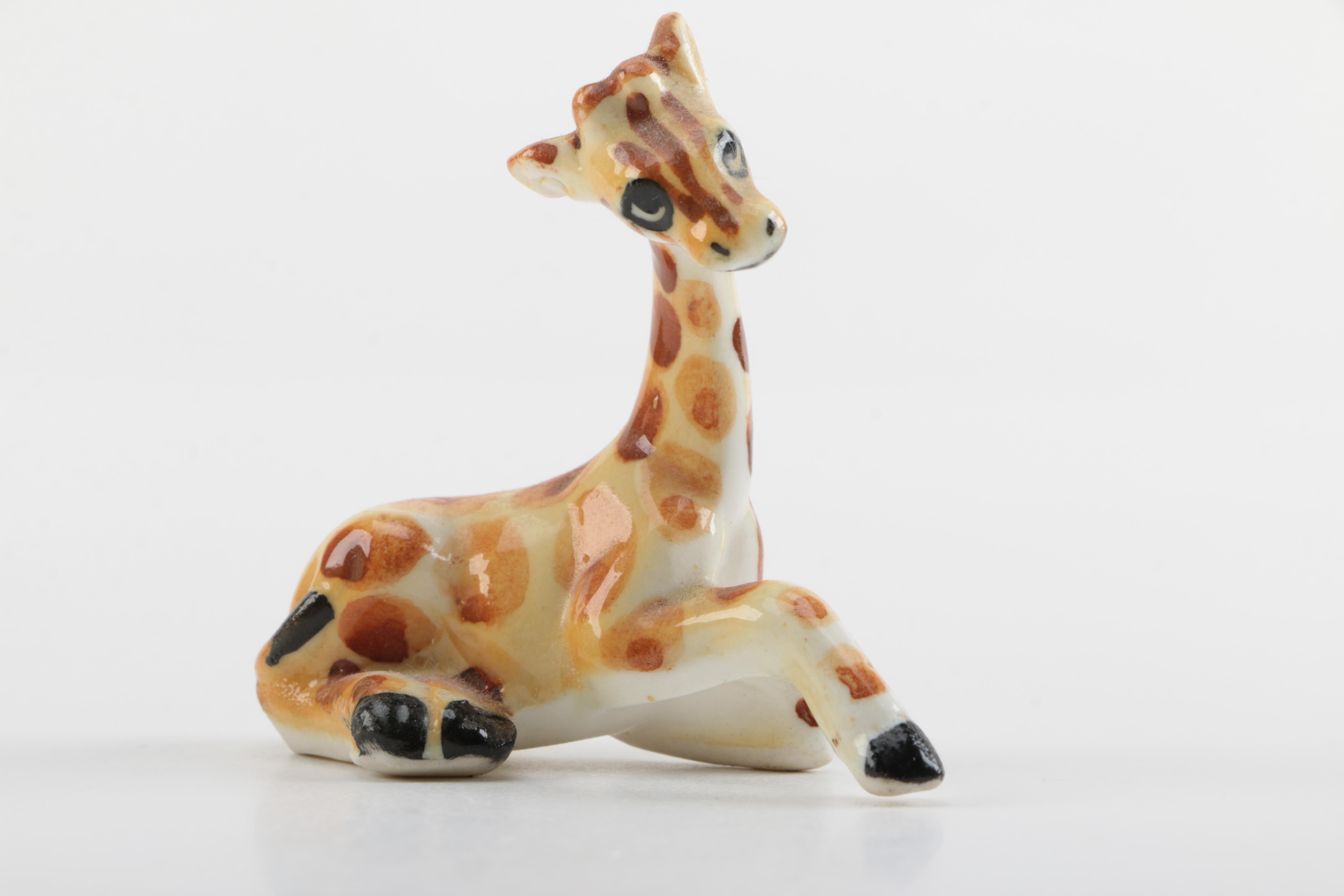 Plastic and Glass Animal Figurines