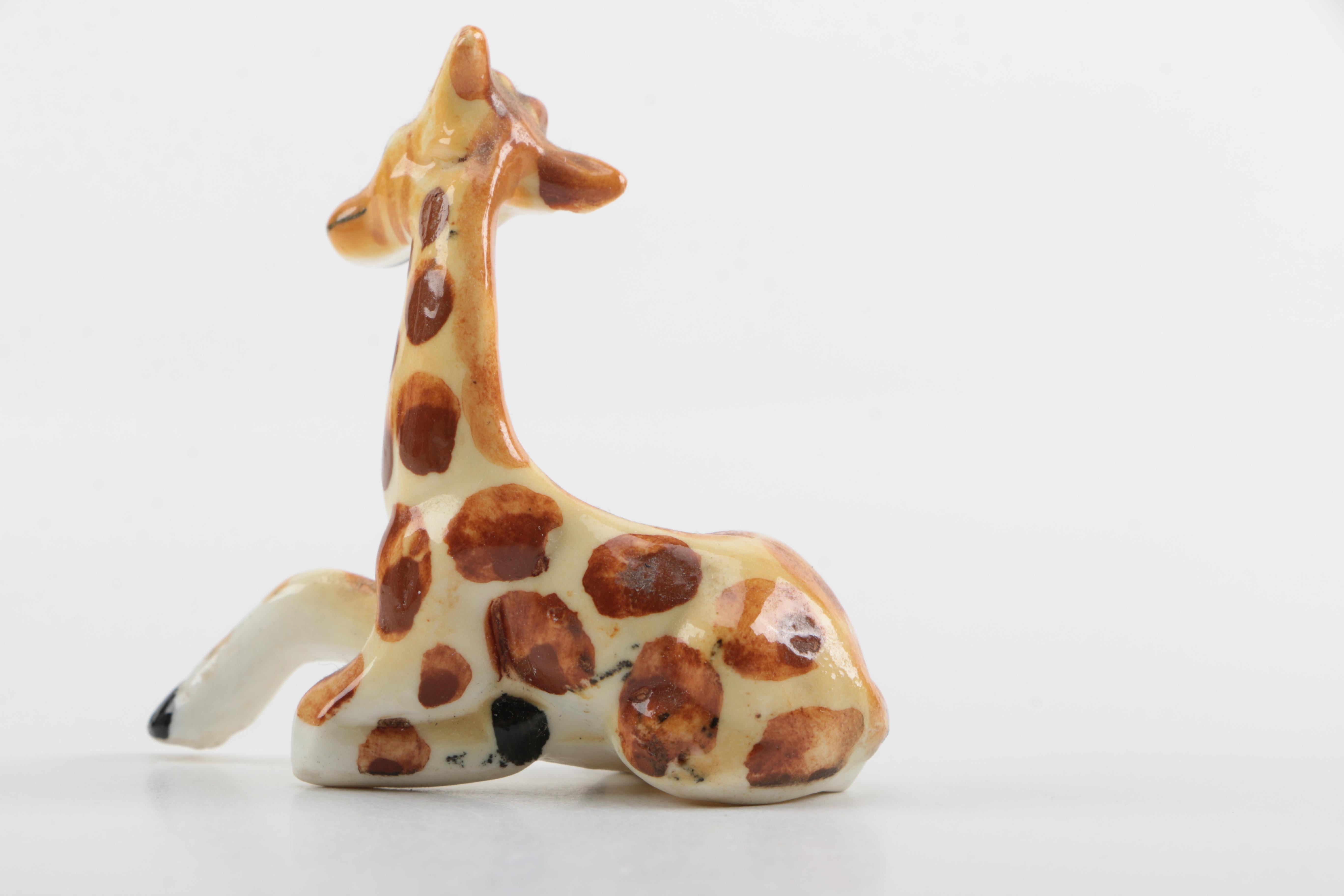 Plastic and Glass Animal Figurines