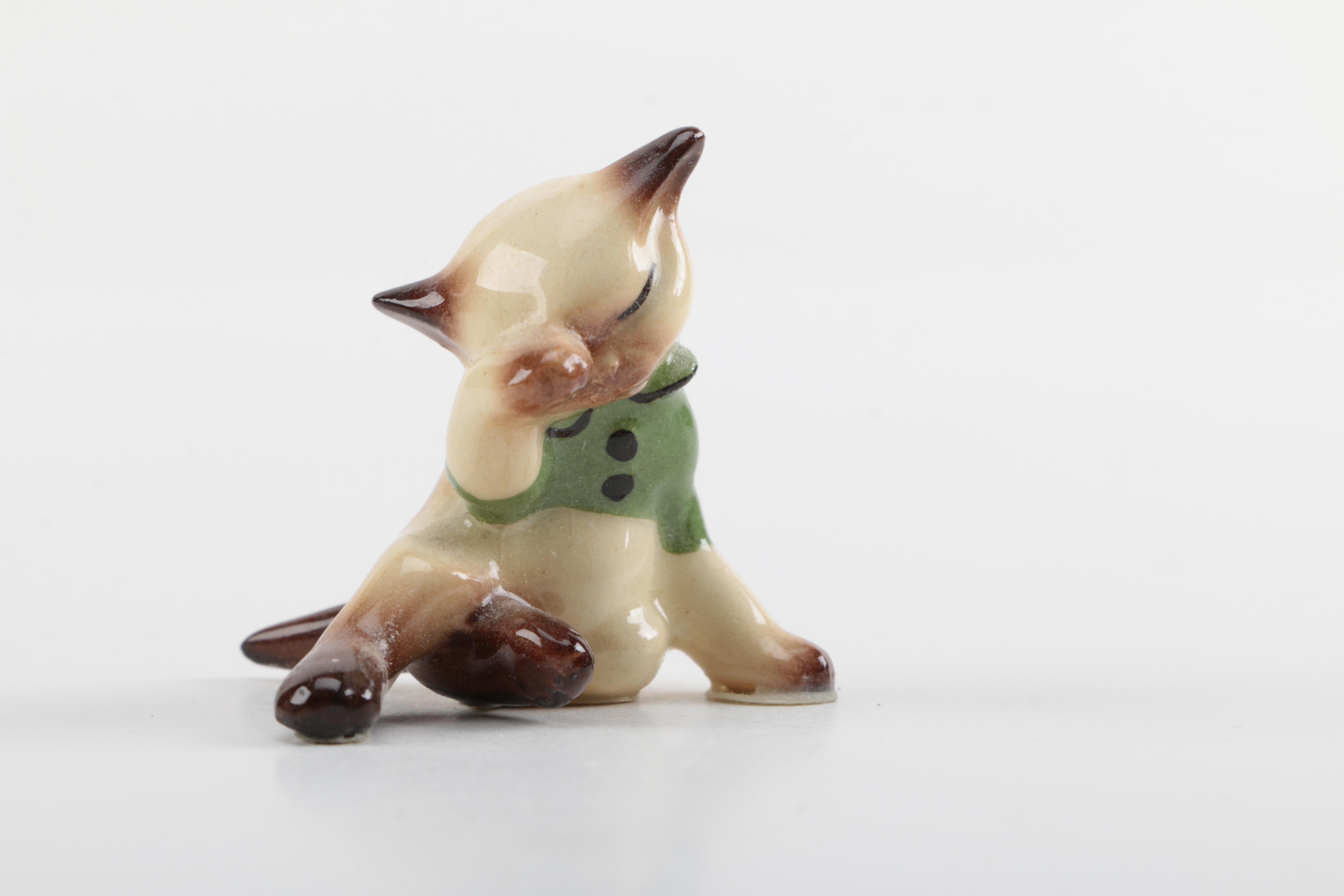 Plastic and Glass Animal Figurines