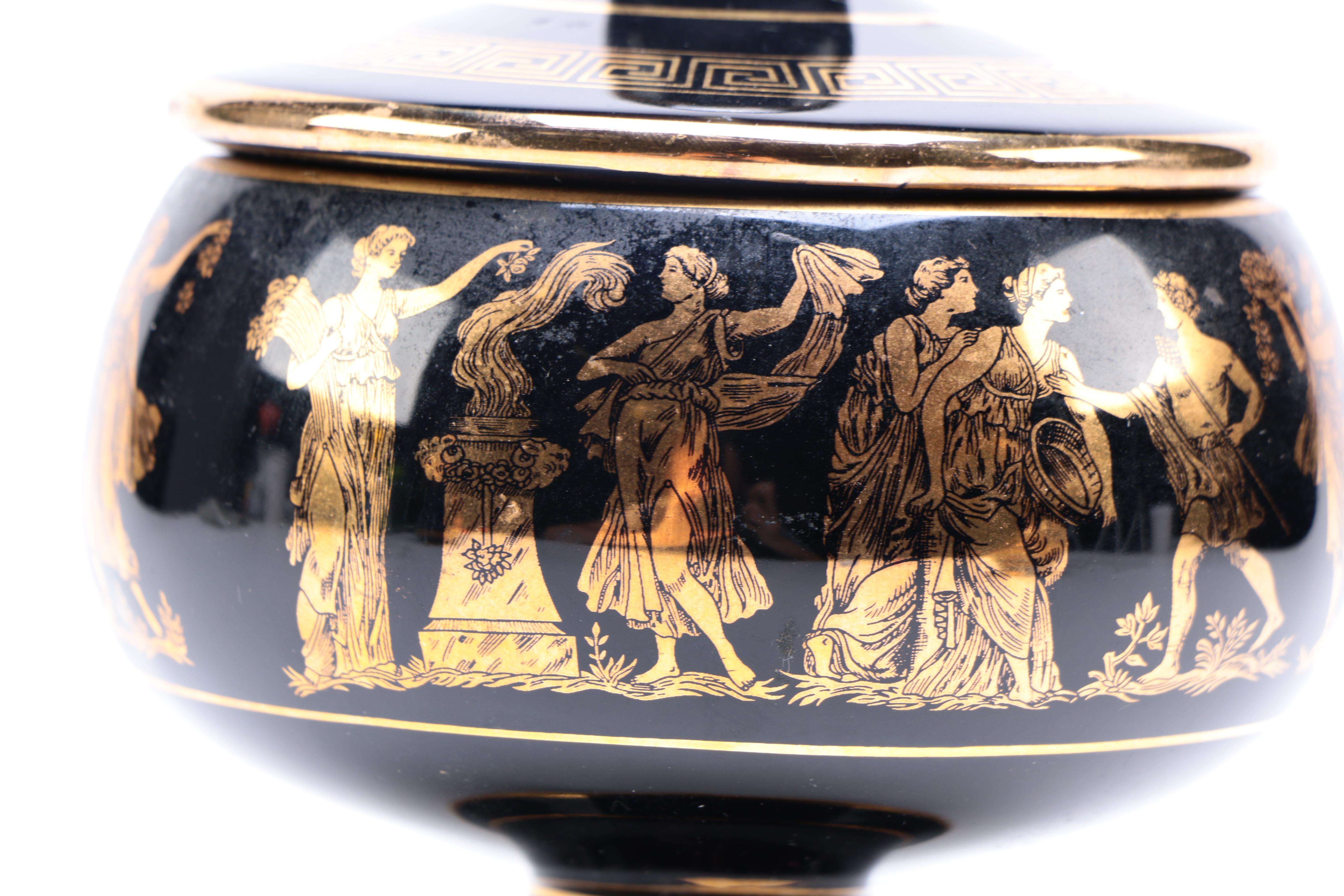 Collection of Grecian Inspired Ceramic Decor