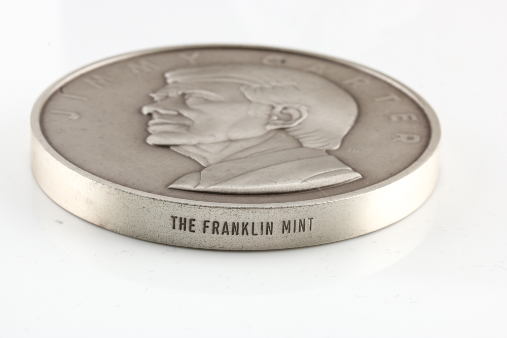 1977 .999 Silver Jimmy Carter Inaugural Medal
