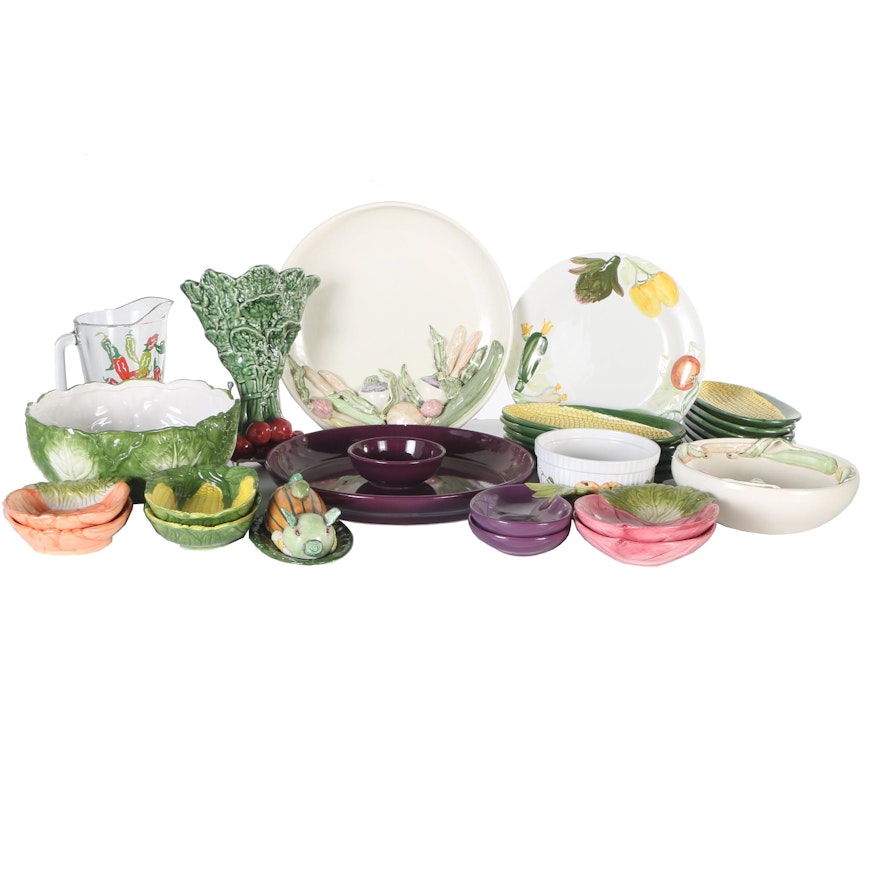 Fruit and Vegetable Themed Ceramic Ware