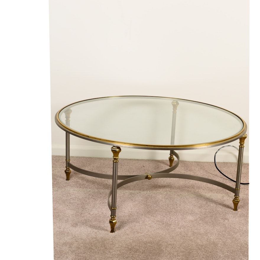 Glass Top Coffee Table