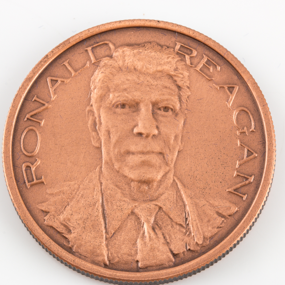 Limted Edition 1981 Ronald Reagan Inaugural Medal Set