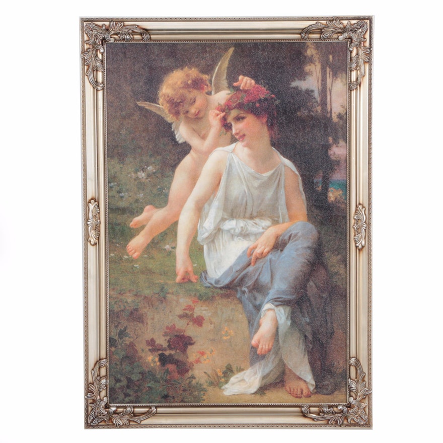 Offset Lithograph After Guillaume Seignac's "Venus and Cupid"