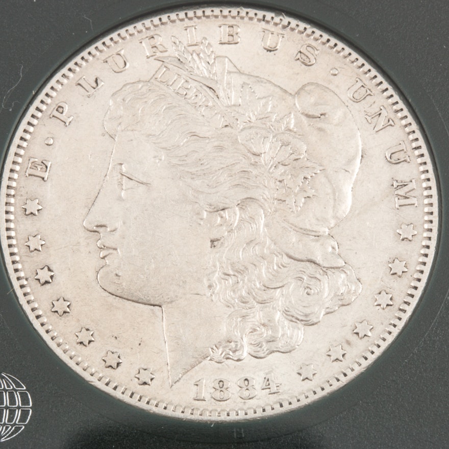 1884 S Silver Morgan Dollar