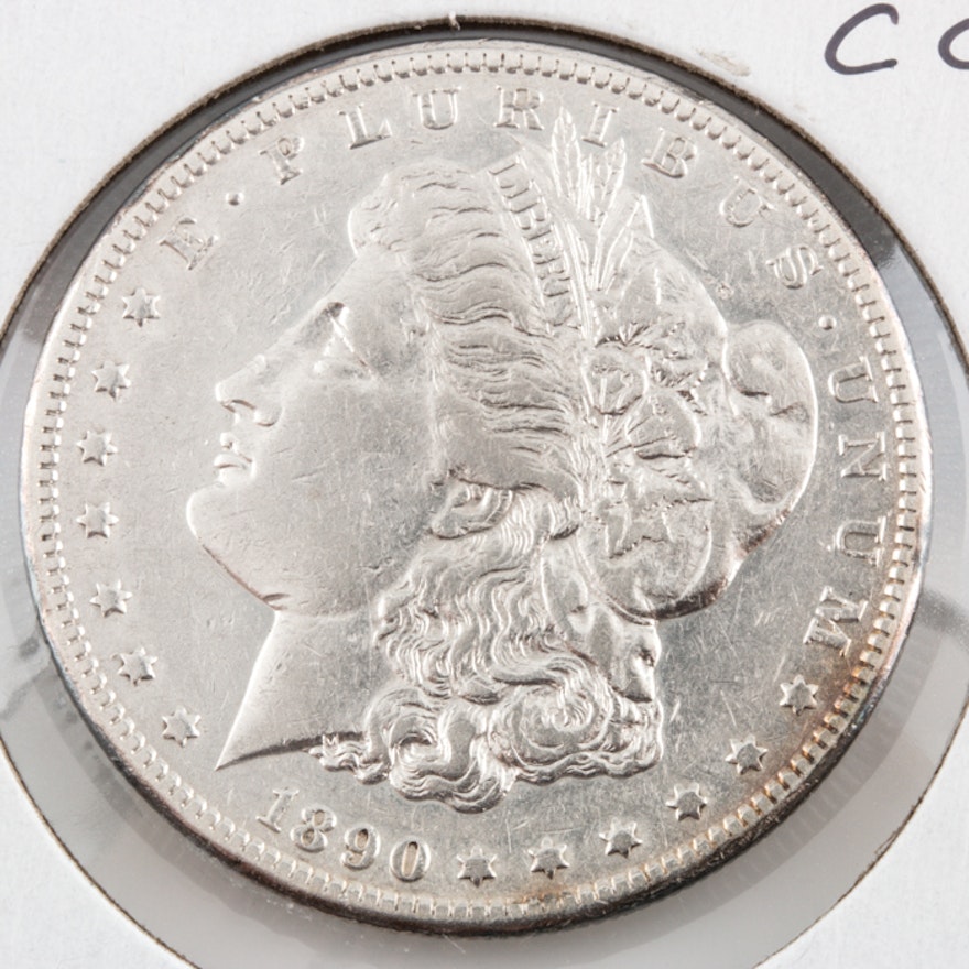 1890 CC Silver Morgan Dollar