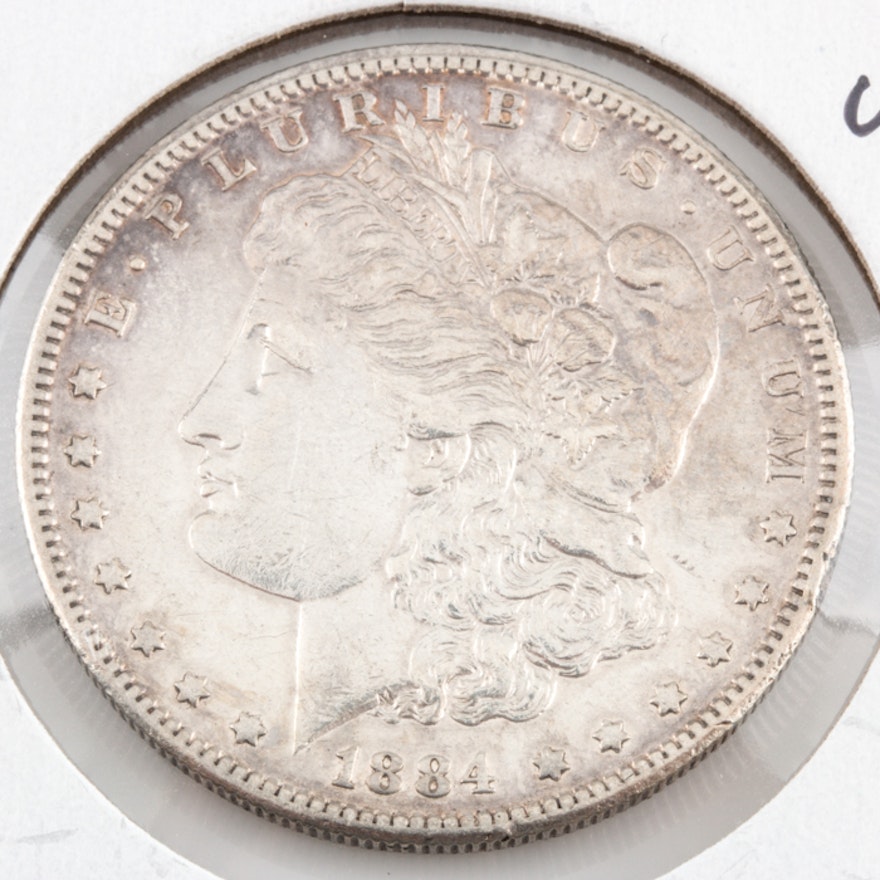 1884 S Silver Morgan Dollar