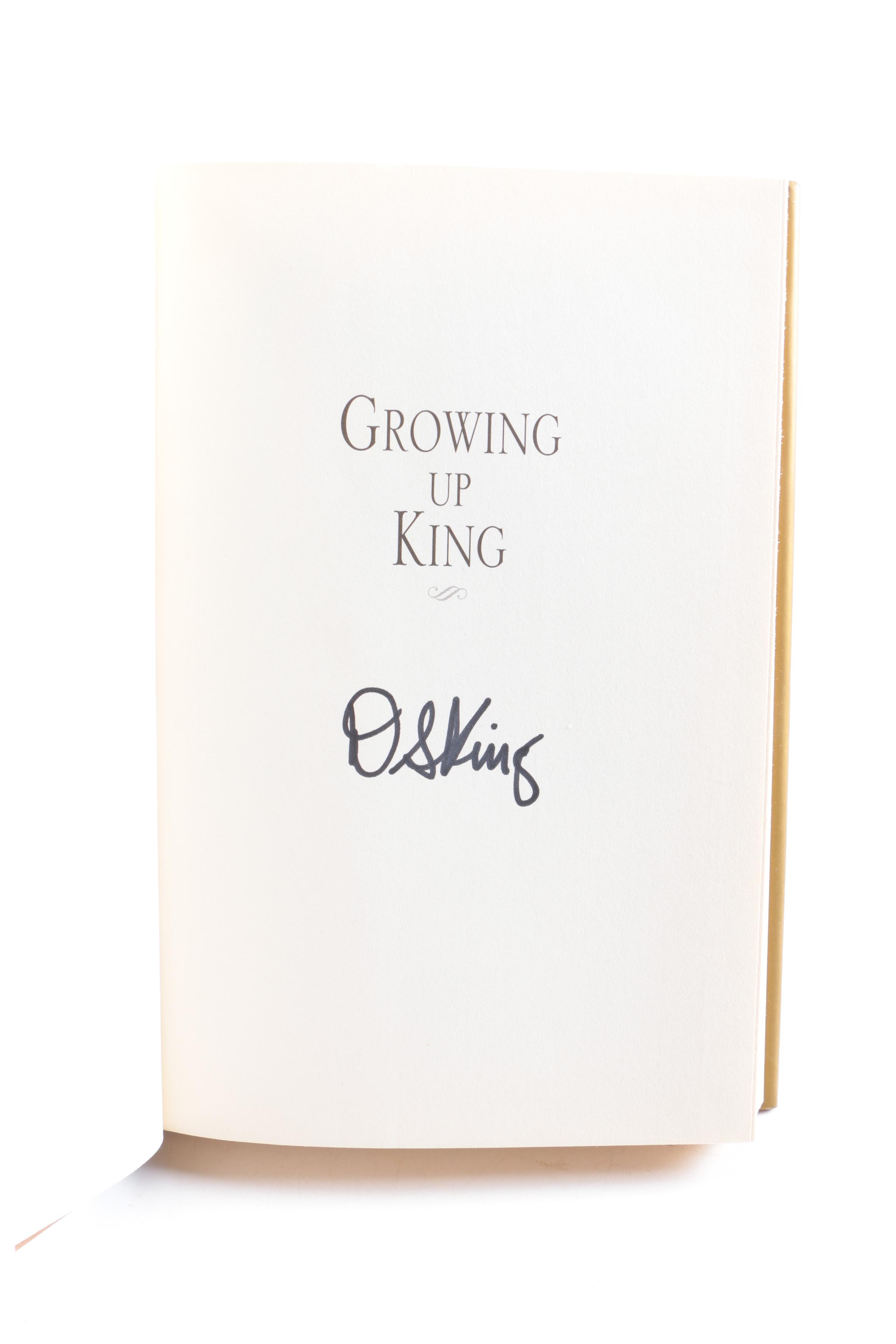Collection of King Family Books Including a Signed Dexter Scott King First Edition