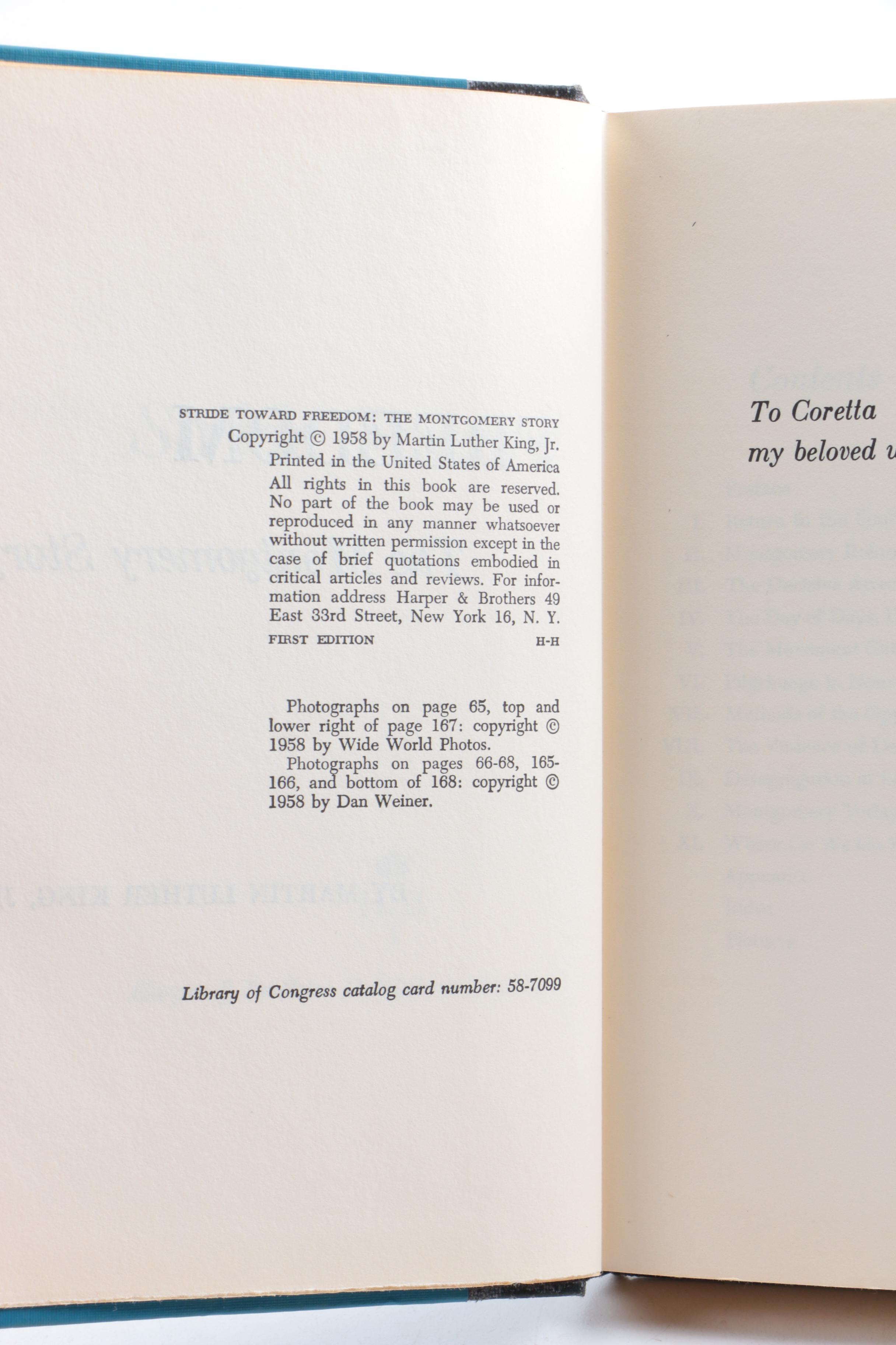 Collection of King Family Books Including a Signed Dexter Scott King First Edition