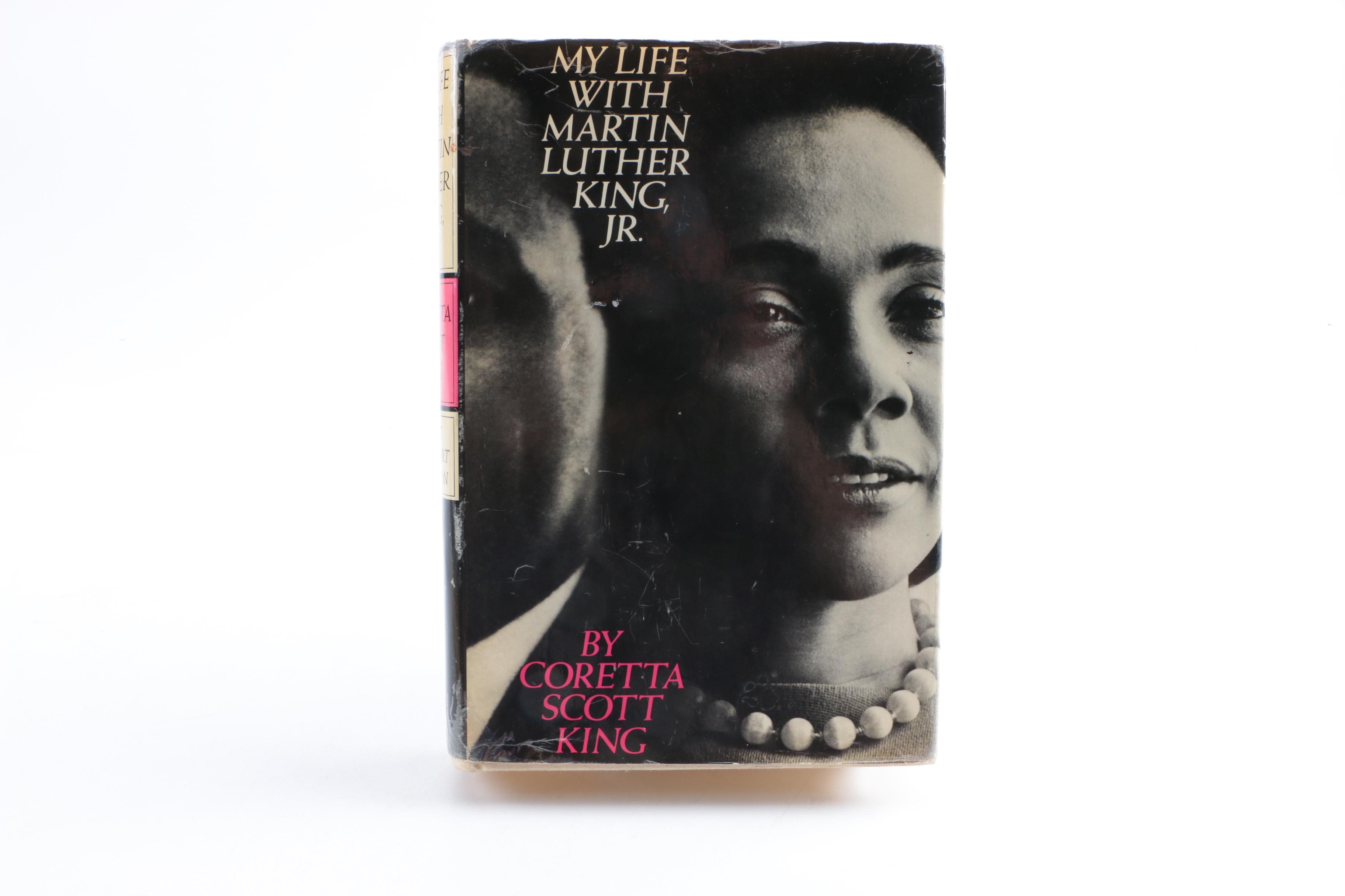 Collection of King Family Books Including a Signed Dexter Scott King First Edition