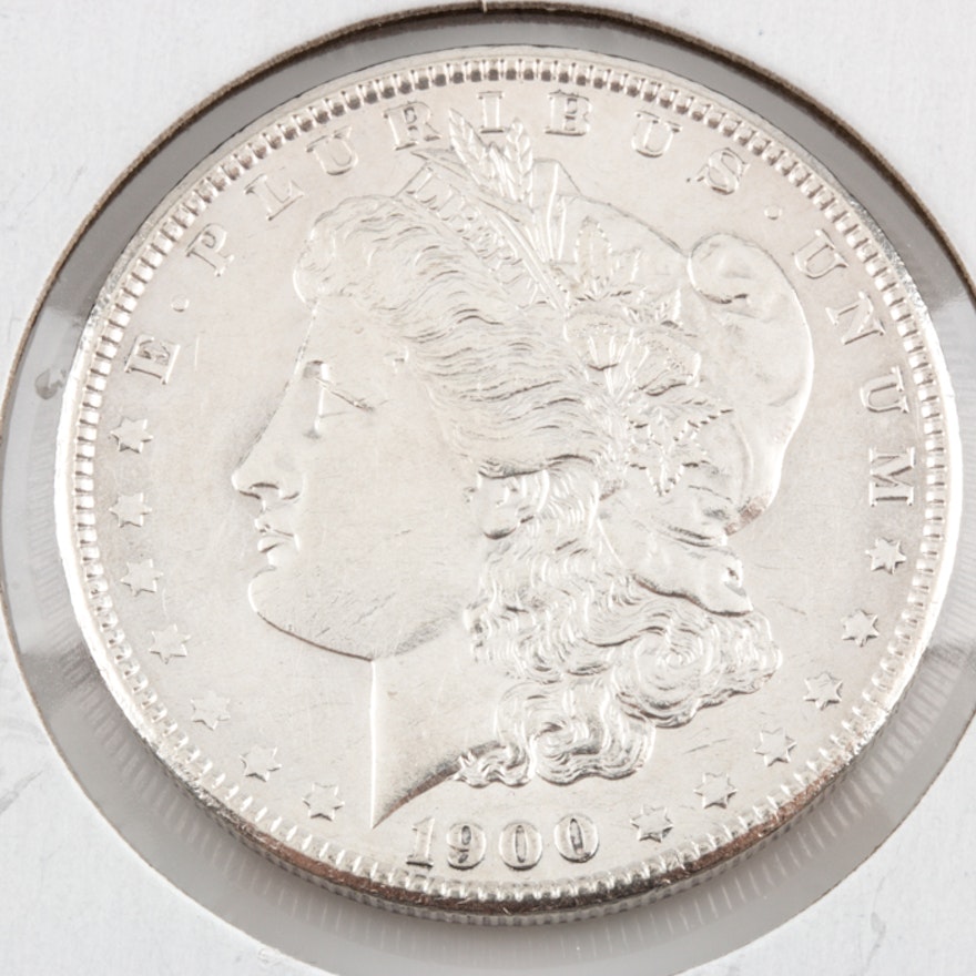 1900 Silver Morgan Dollar