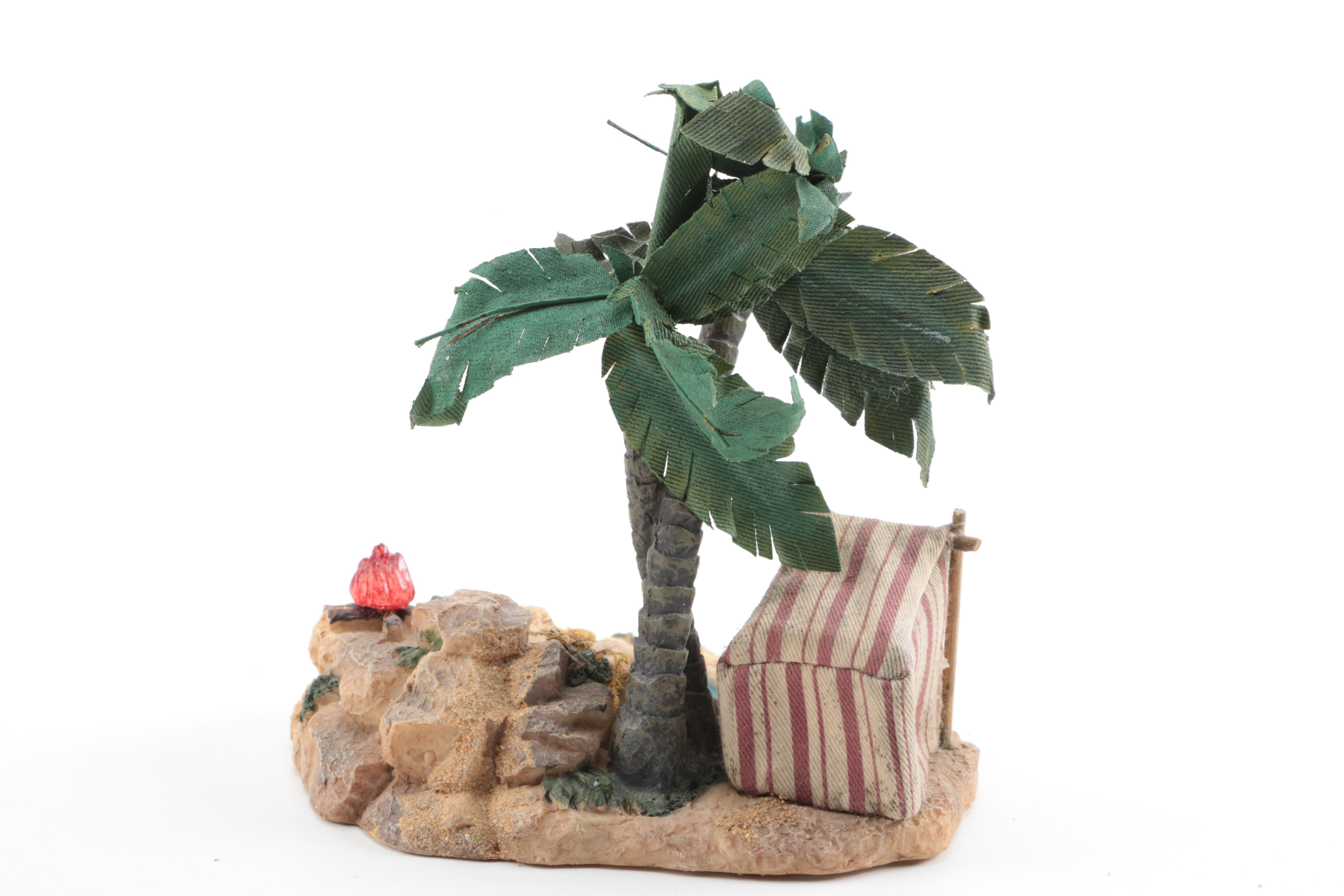 Nativity Scene That Includes The Bethlehem Village