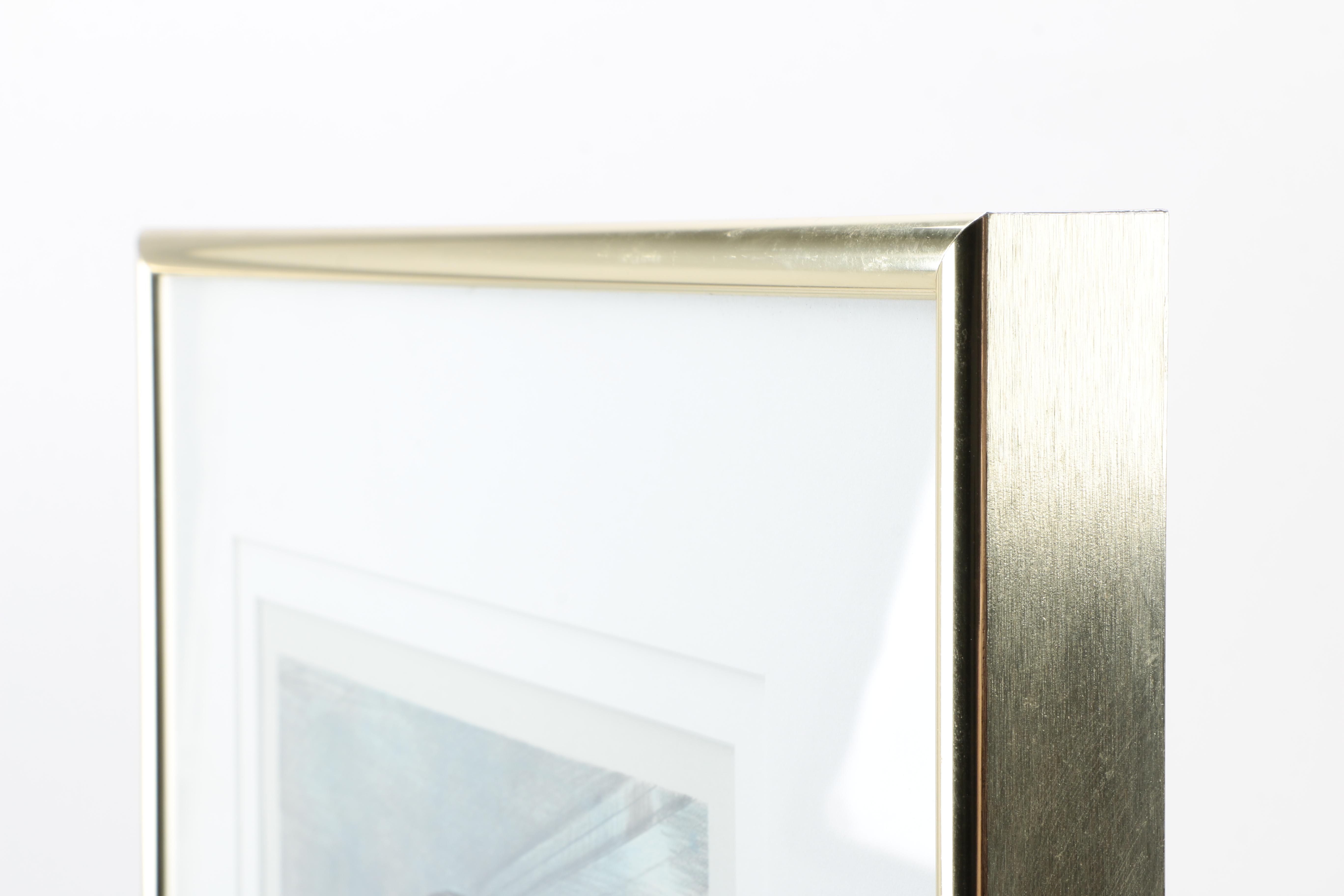 1983 Ed Bernstein Limited Edition Lithograph "Architecture Lesson II"