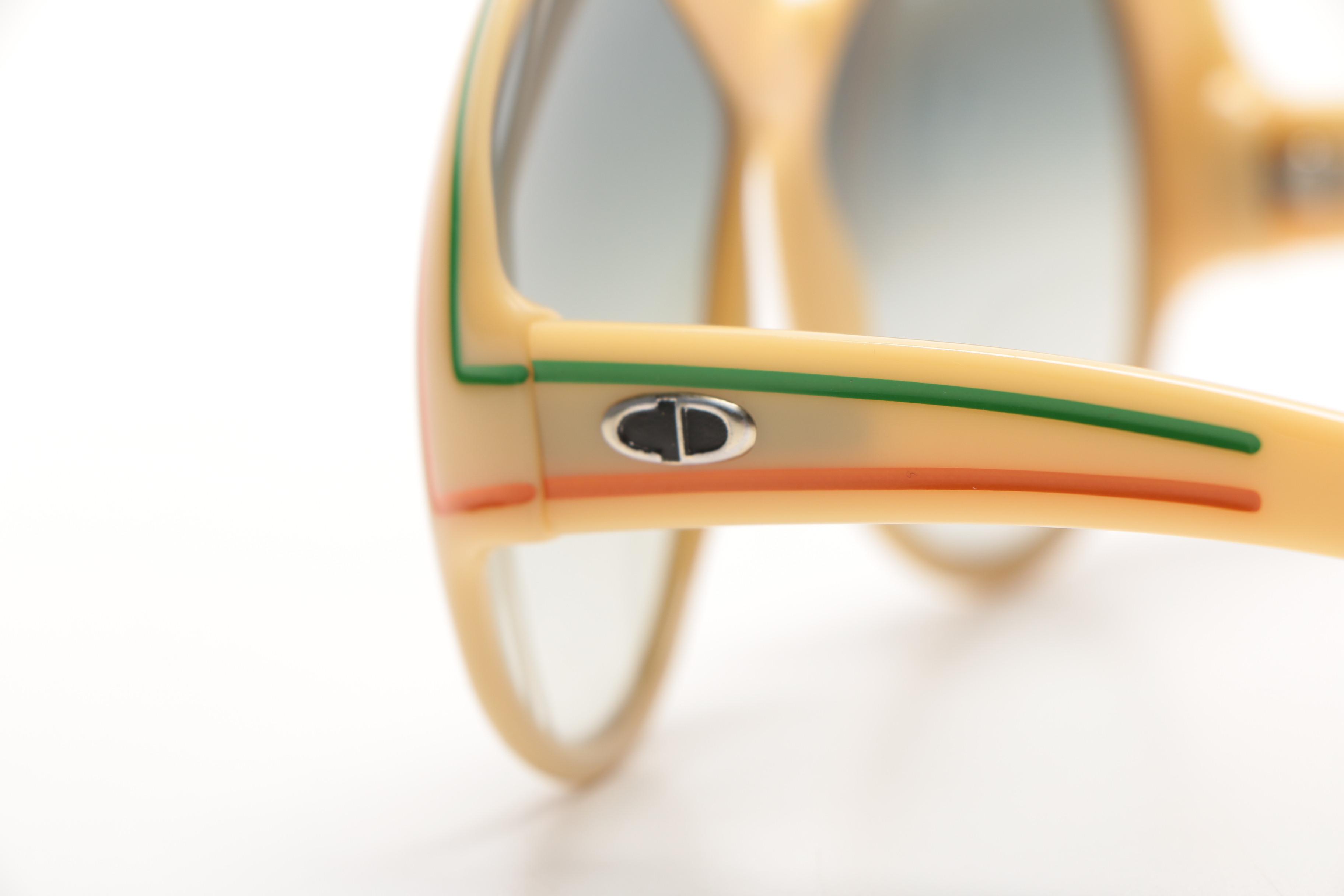 Circa 1970s Christian Dior Oversized Sunglasses