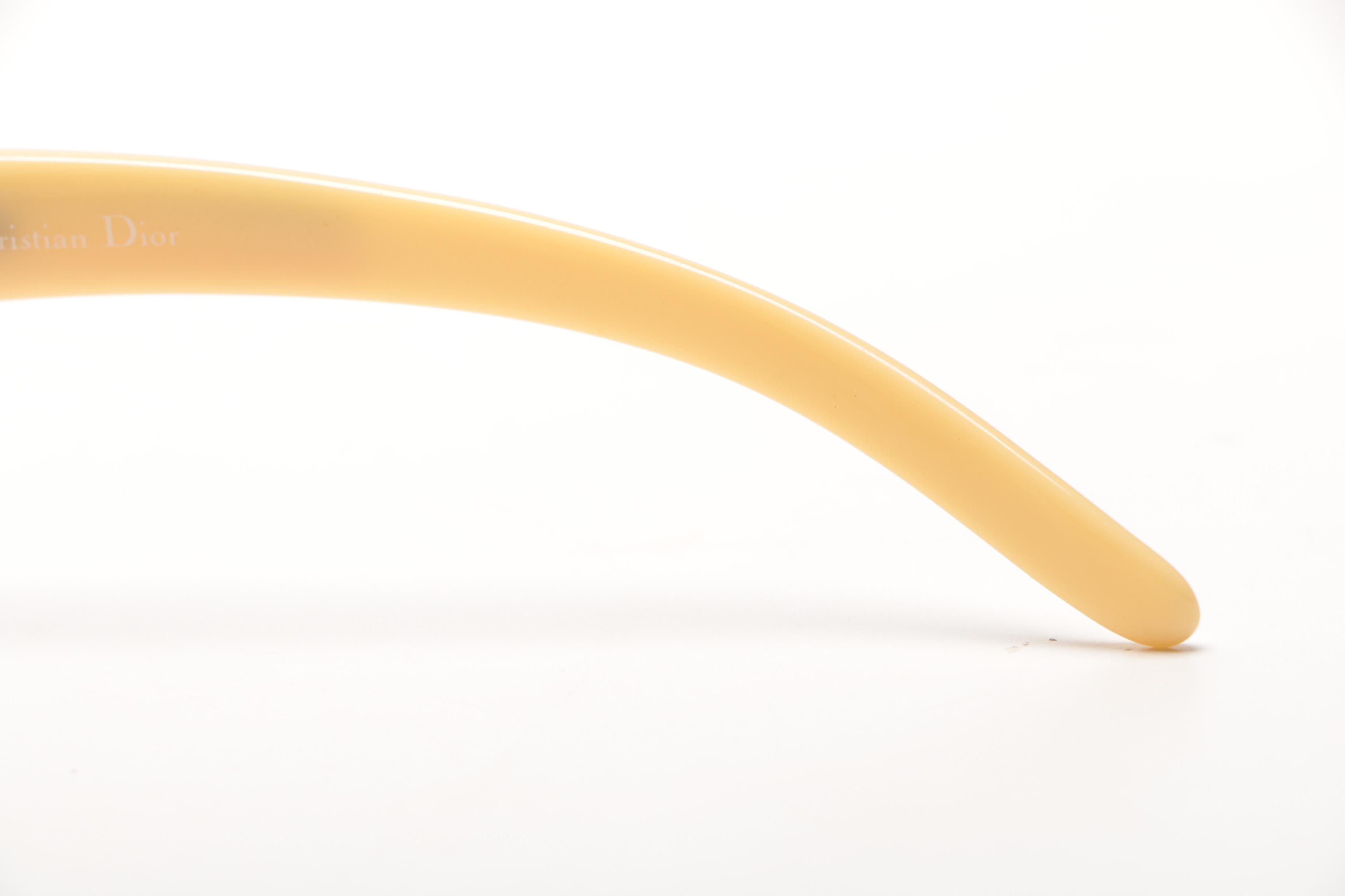 Circa 1970s Christian Dior Oversized Sunglasses