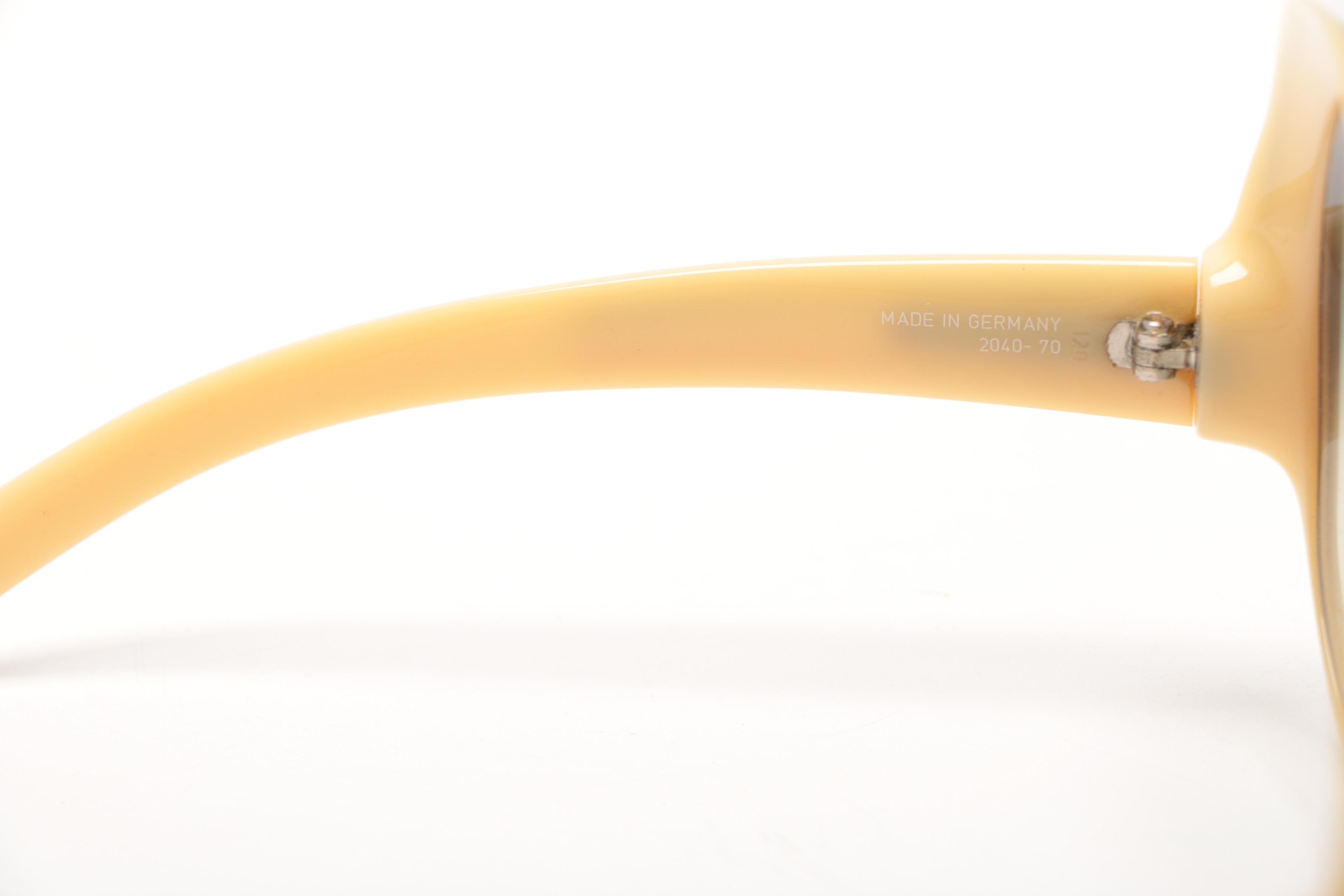 Circa 1970s Christian Dior Oversized Sunglasses