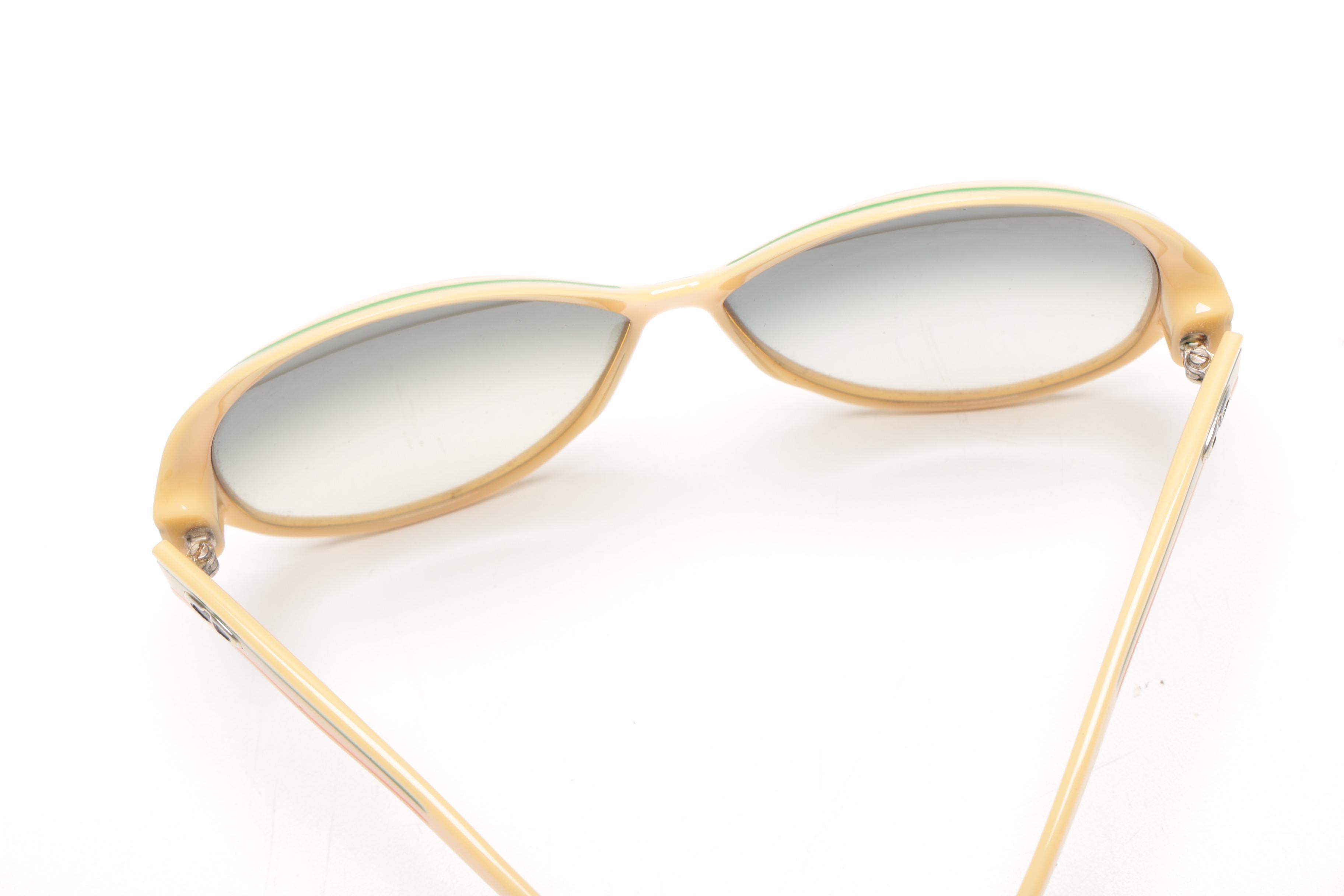 Circa 1970s Christian Dior Oversized Sunglasses