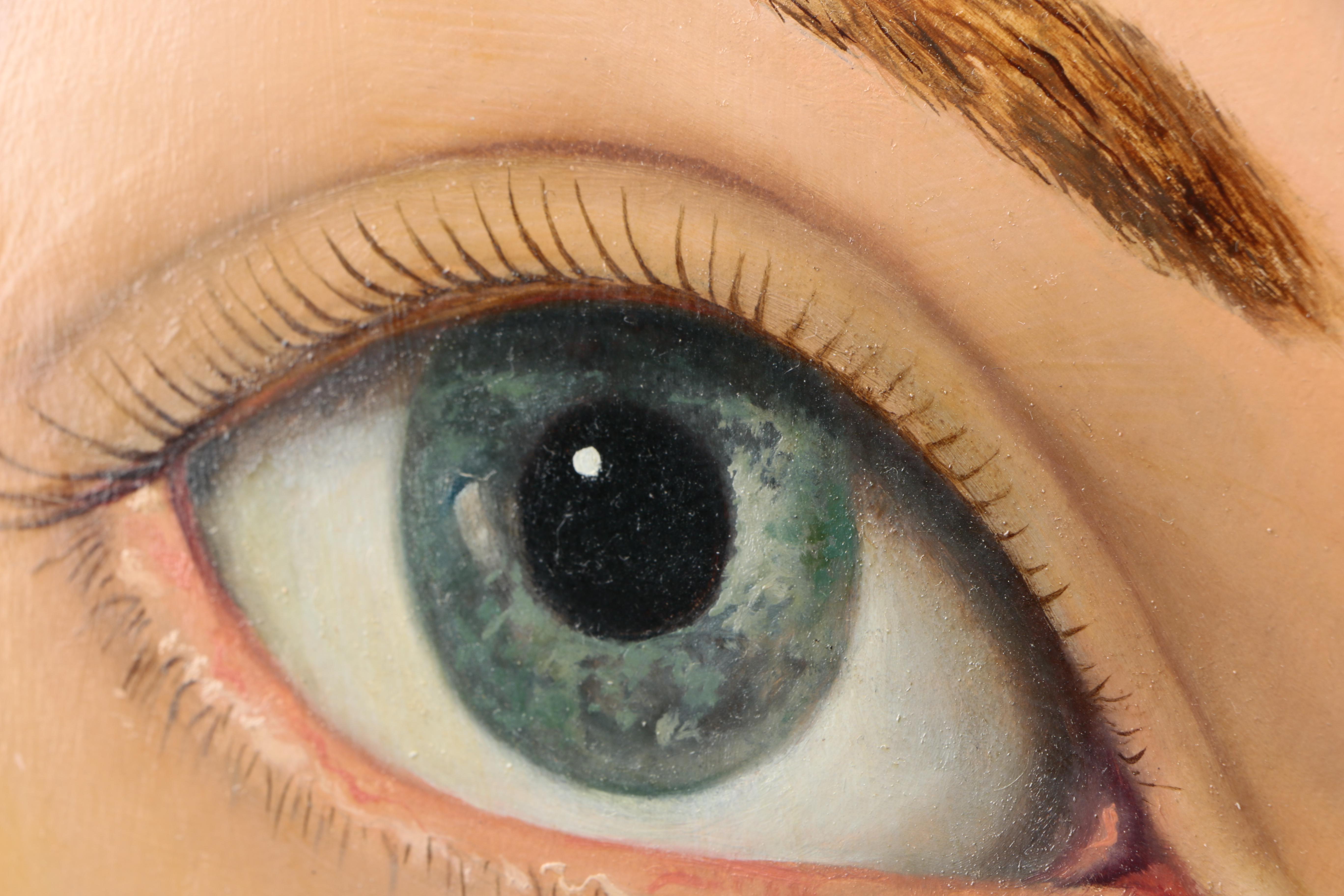 Louise Craven Oil Painting on Masonite "Skol"