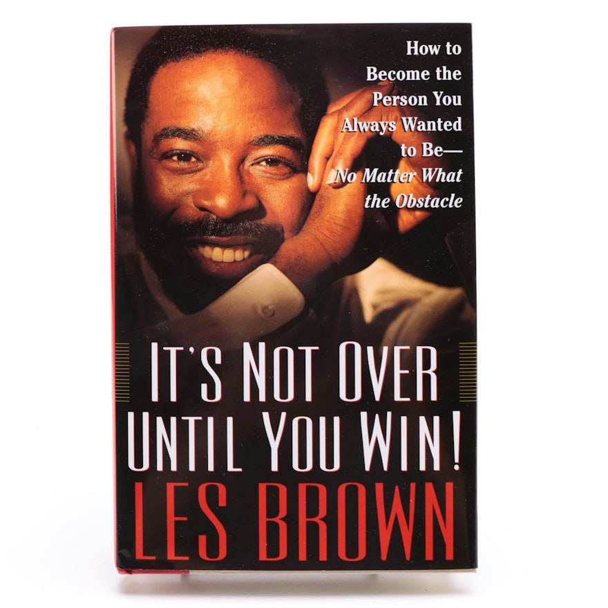 Signed Copy of "It's Not Over Until You Win" by Les Brown