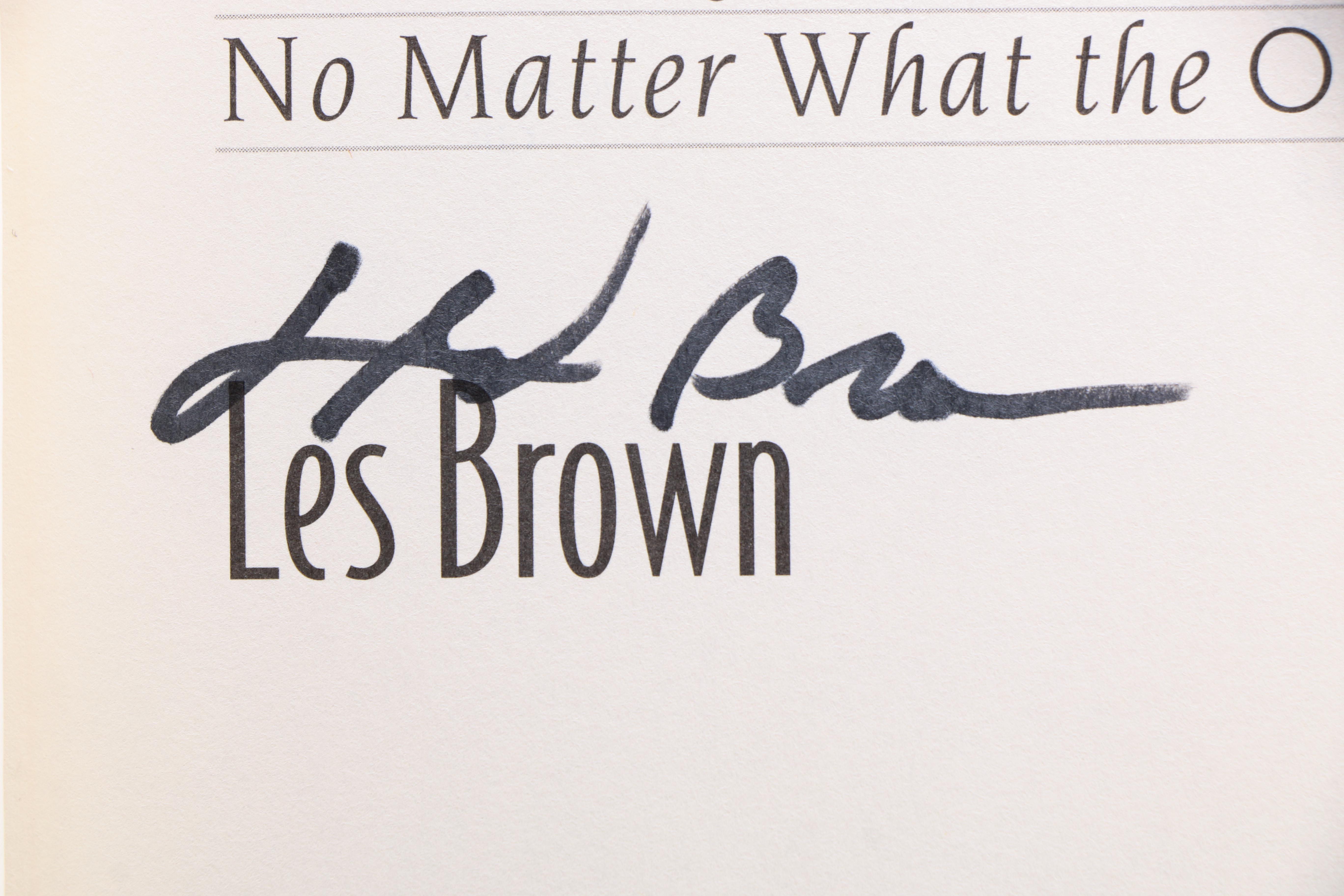 Signed Copy of "It's Not Over Until You Win" by Les Brown