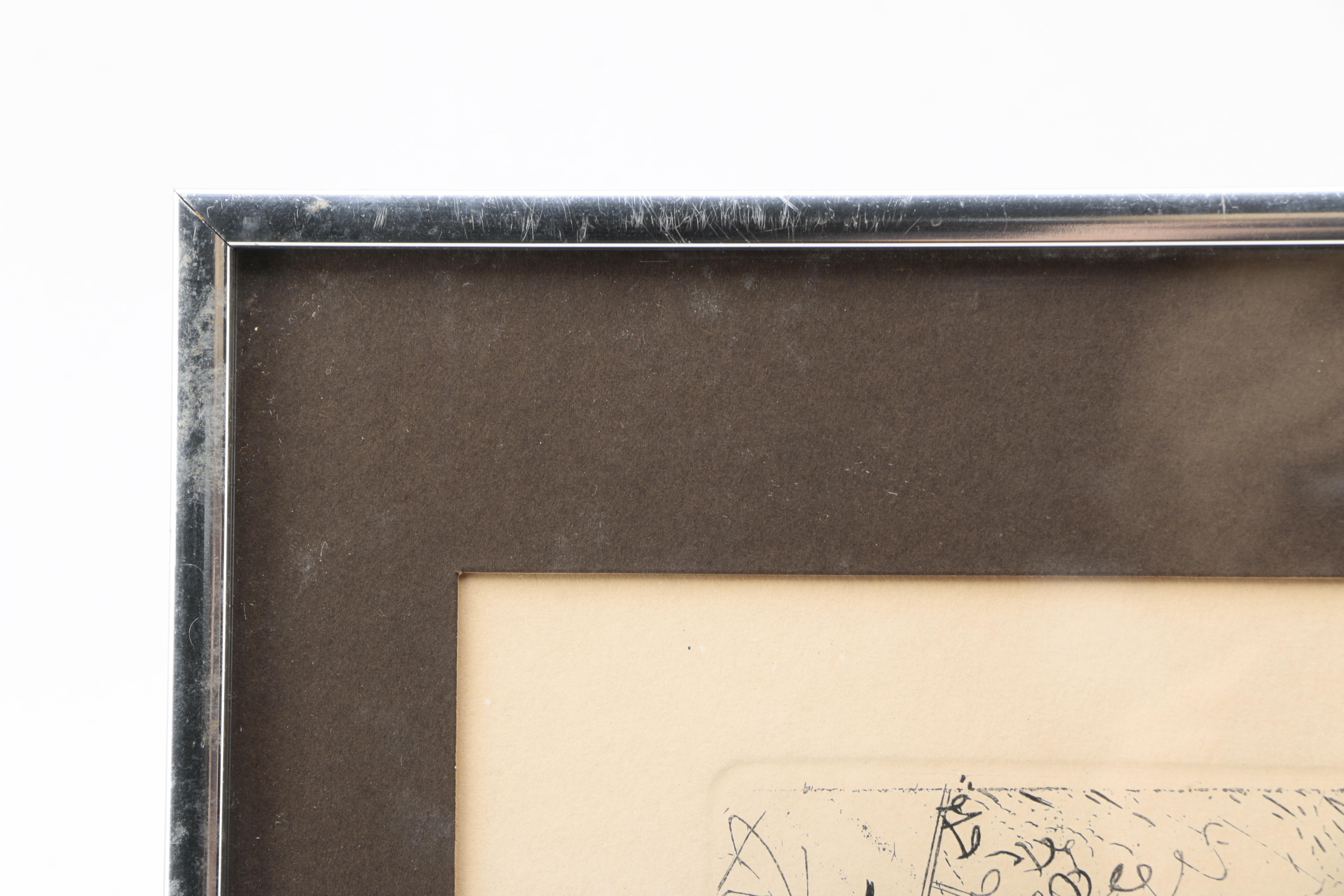 Restrike Etching After Salvador Dalí's "El Cid"