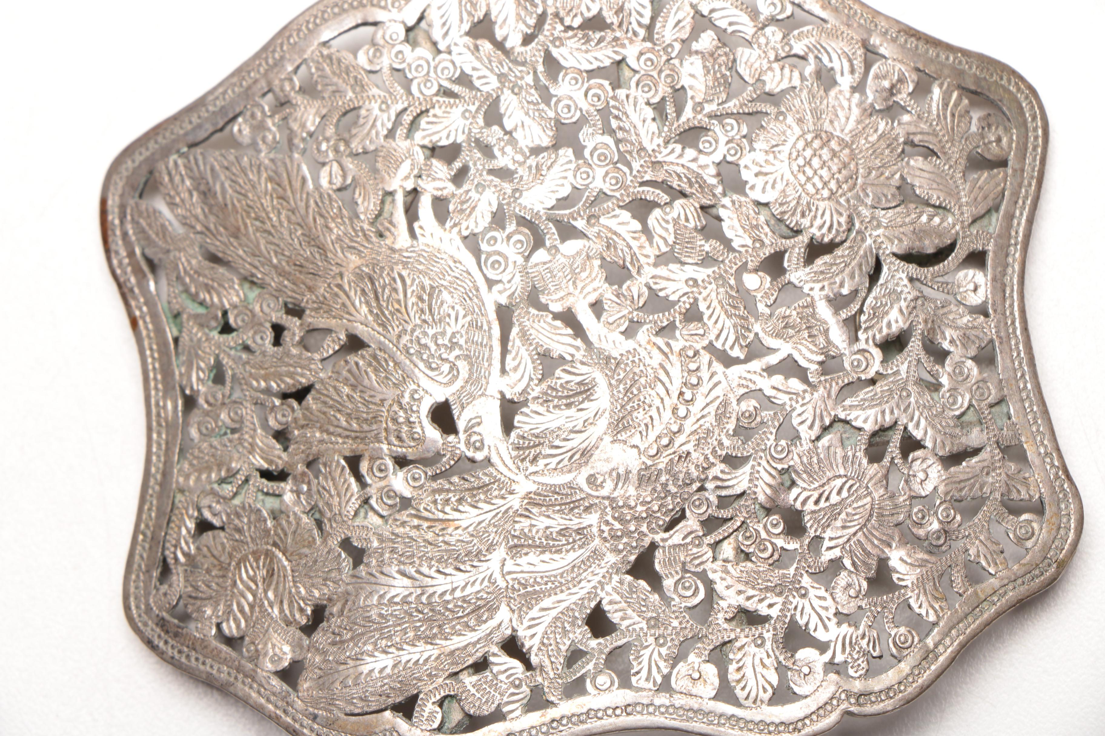 An Antique Chinese Ornate Metal Belt Circa late 1800's