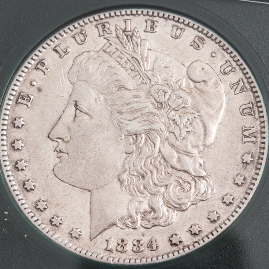 1884 S Silver Morgan Dollar
