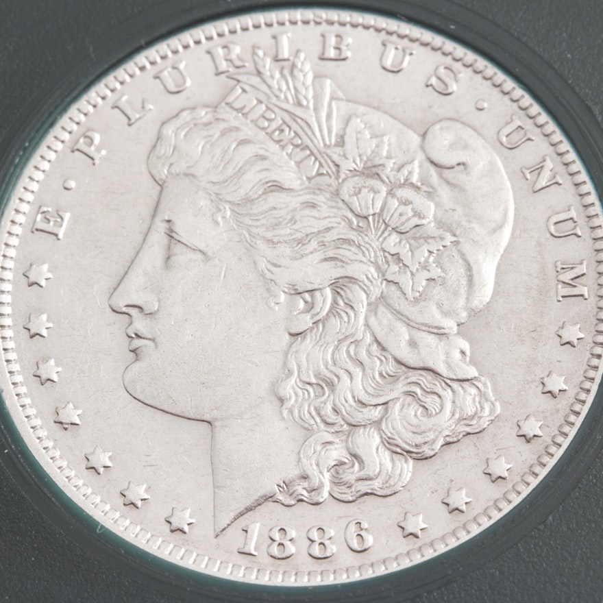 1886 O Silver Morgan Dollar