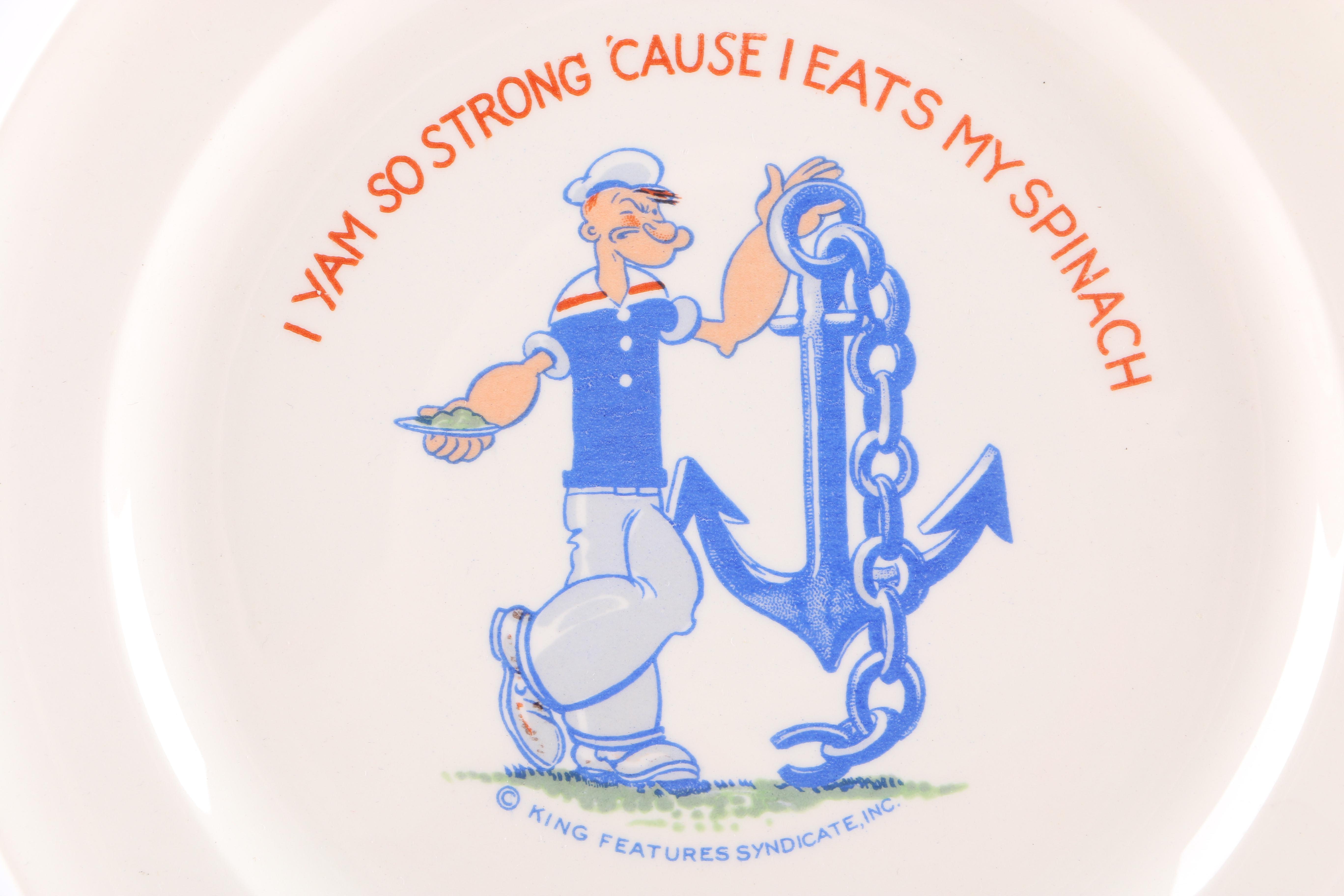Taylor Smith Taylor "Popeye" Children Plates